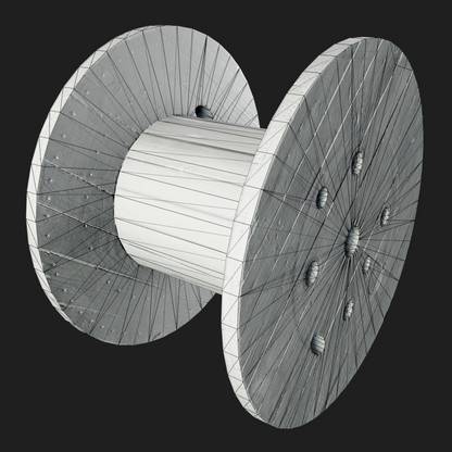 3D Props: Cable Drum