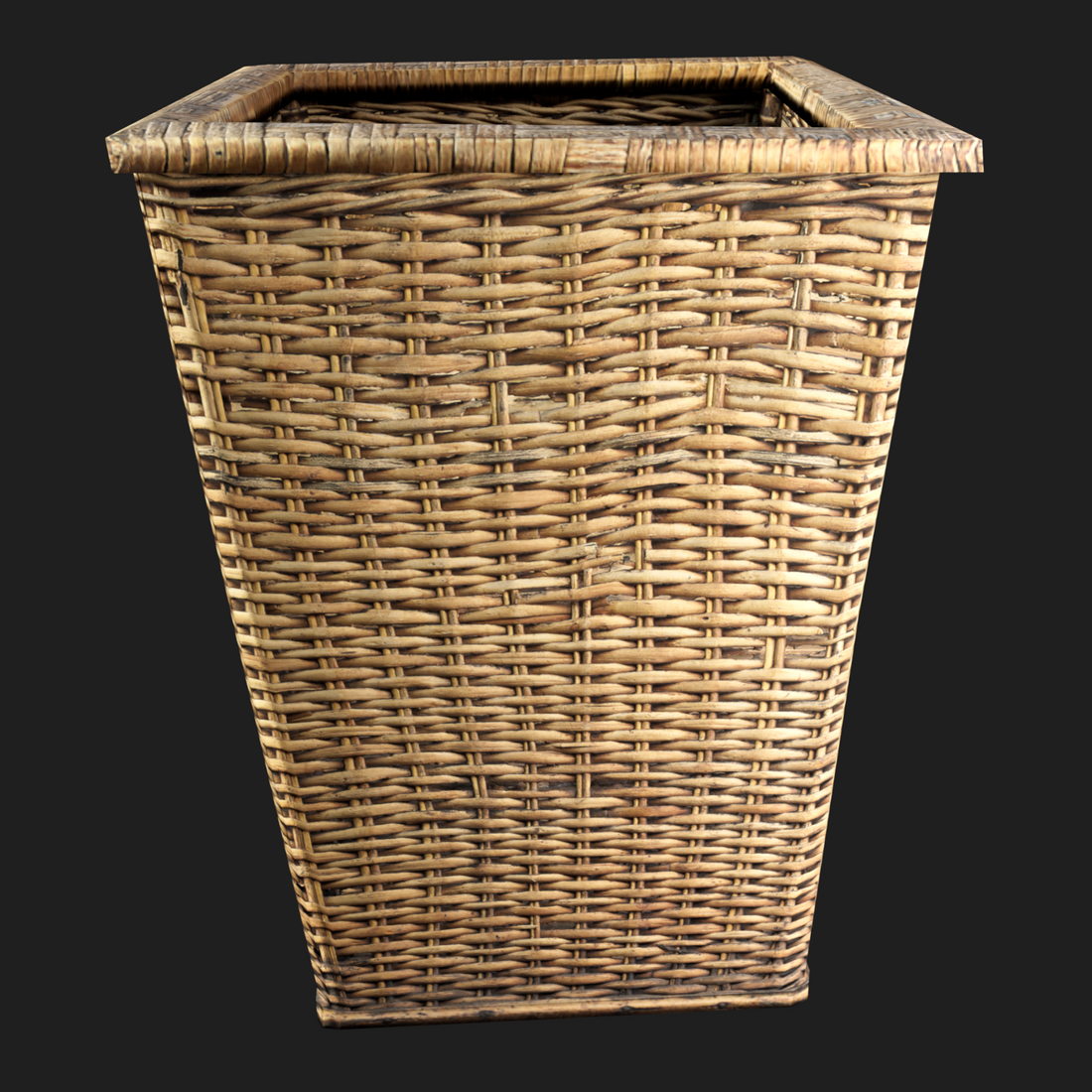 3D Props: Basket Knitted Brown