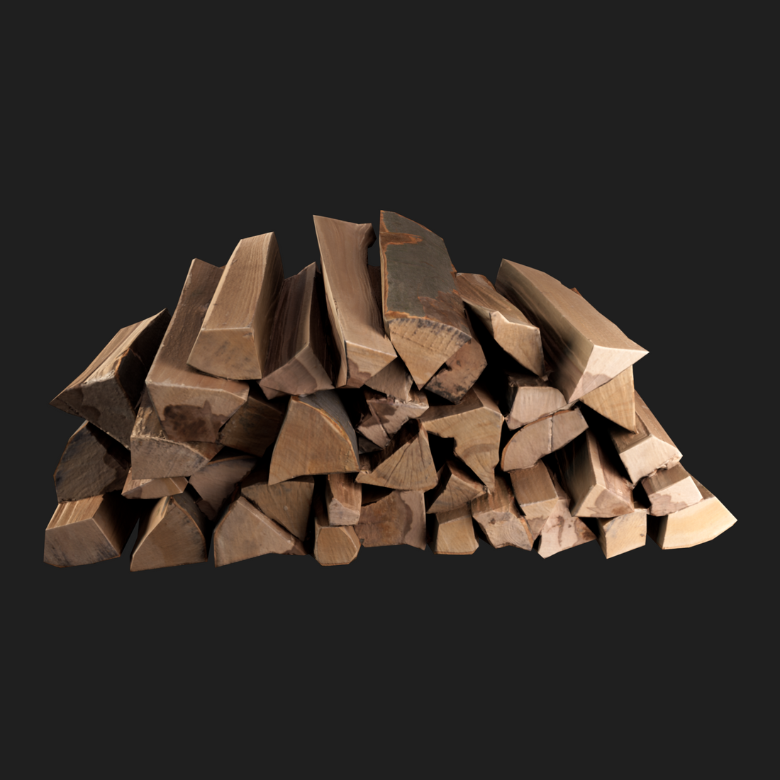 3D Props: Stack of Firewood 1