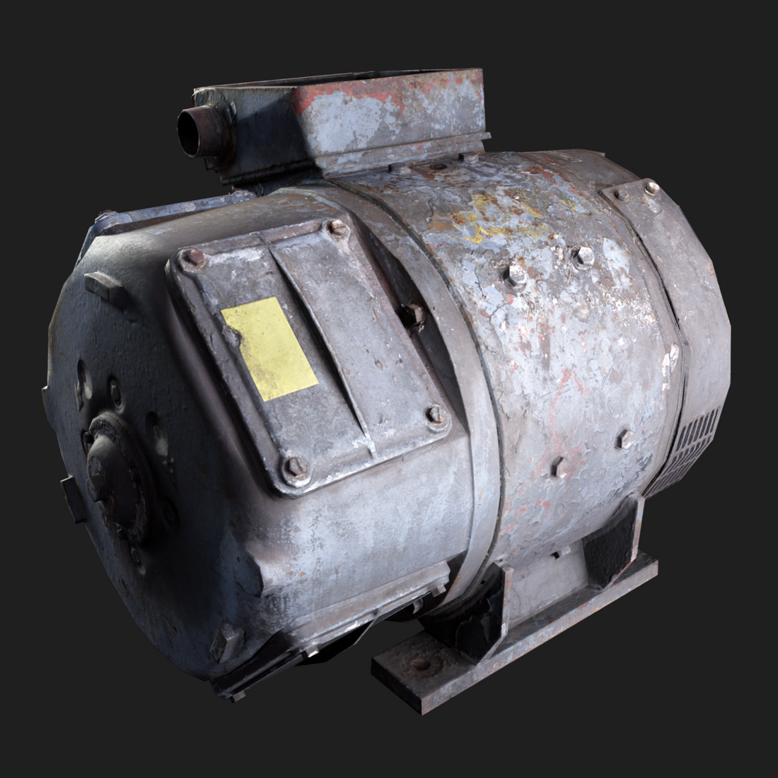 3D Old Dynamo Starter