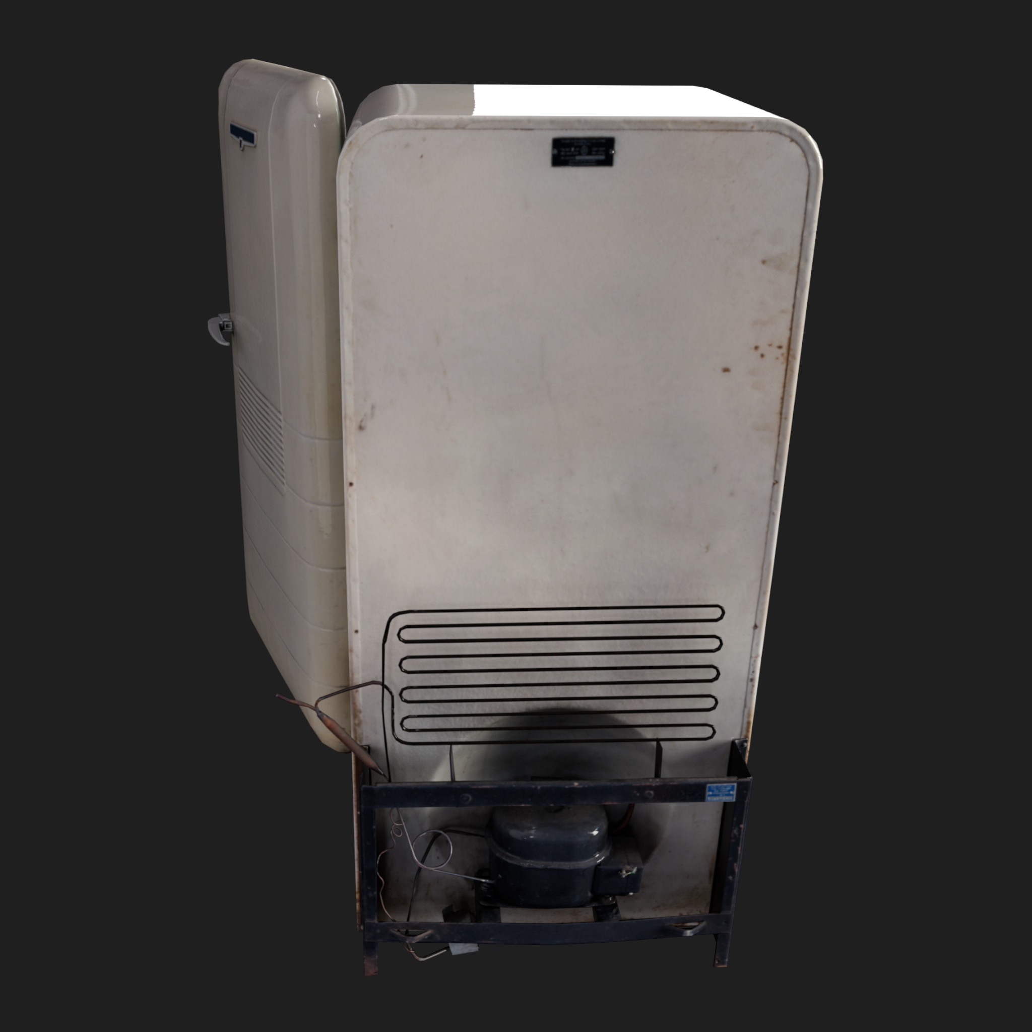 3D Props: Old Fridge