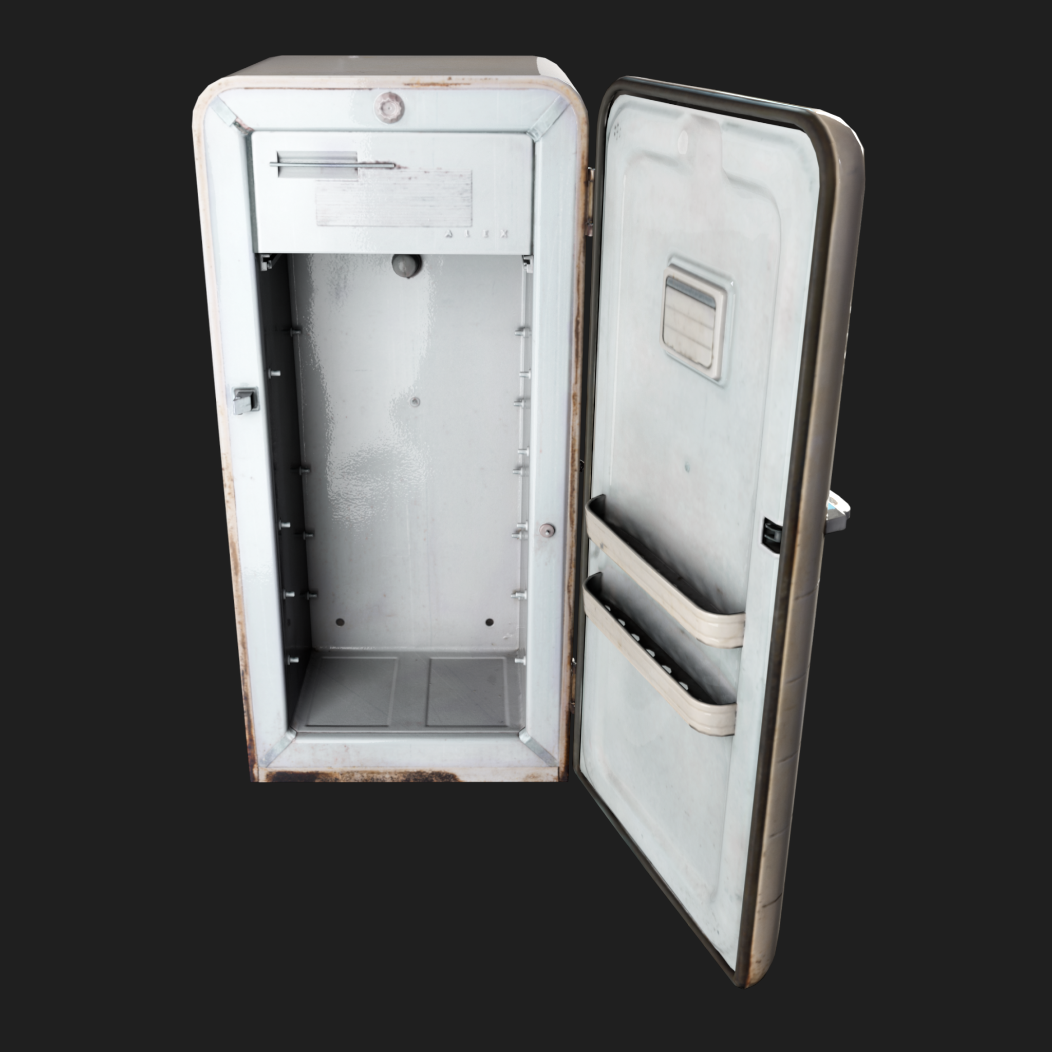 3D Props: Old Fridge