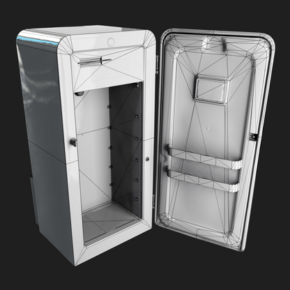 3D Props: Old Fridge