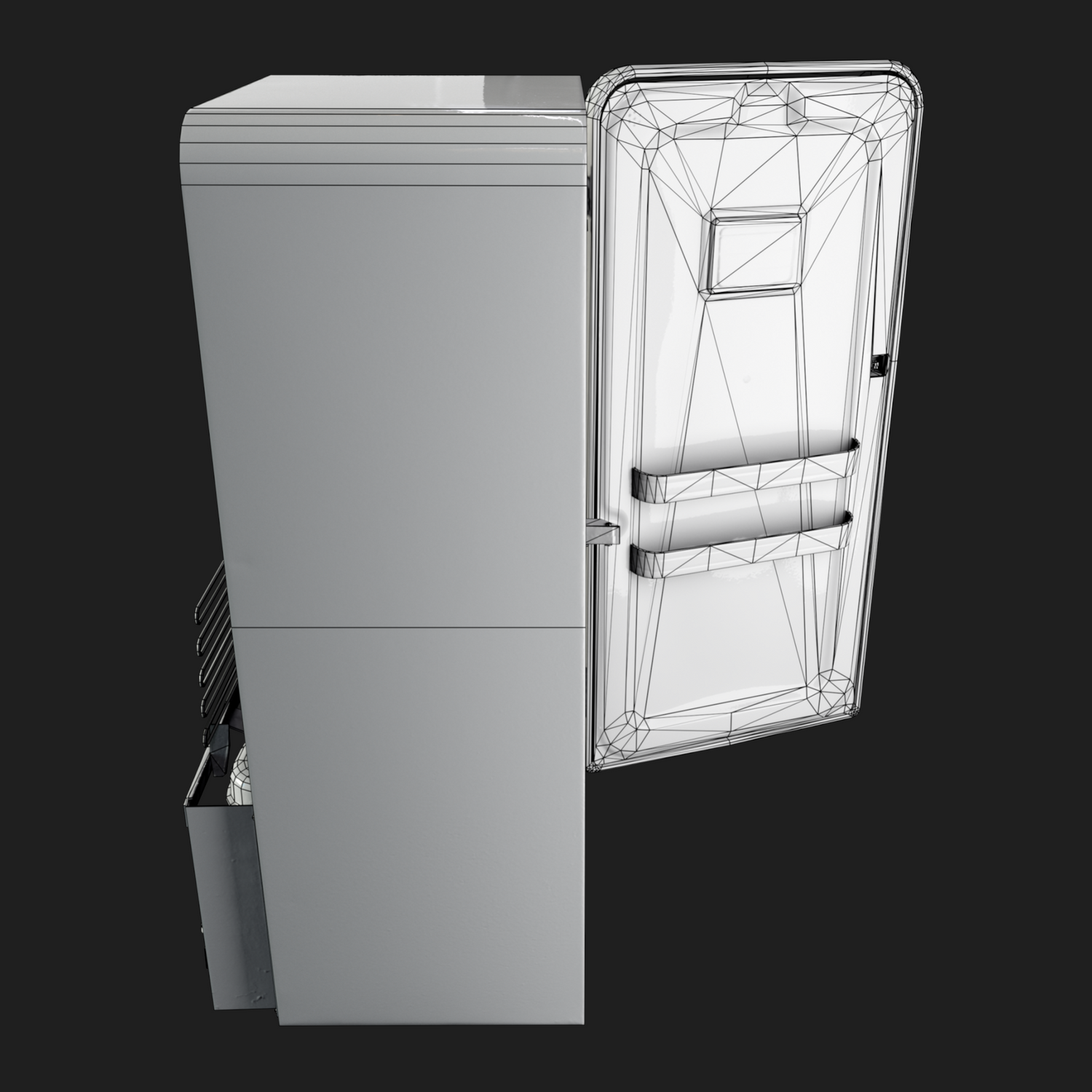 3D Props: Old Fridge