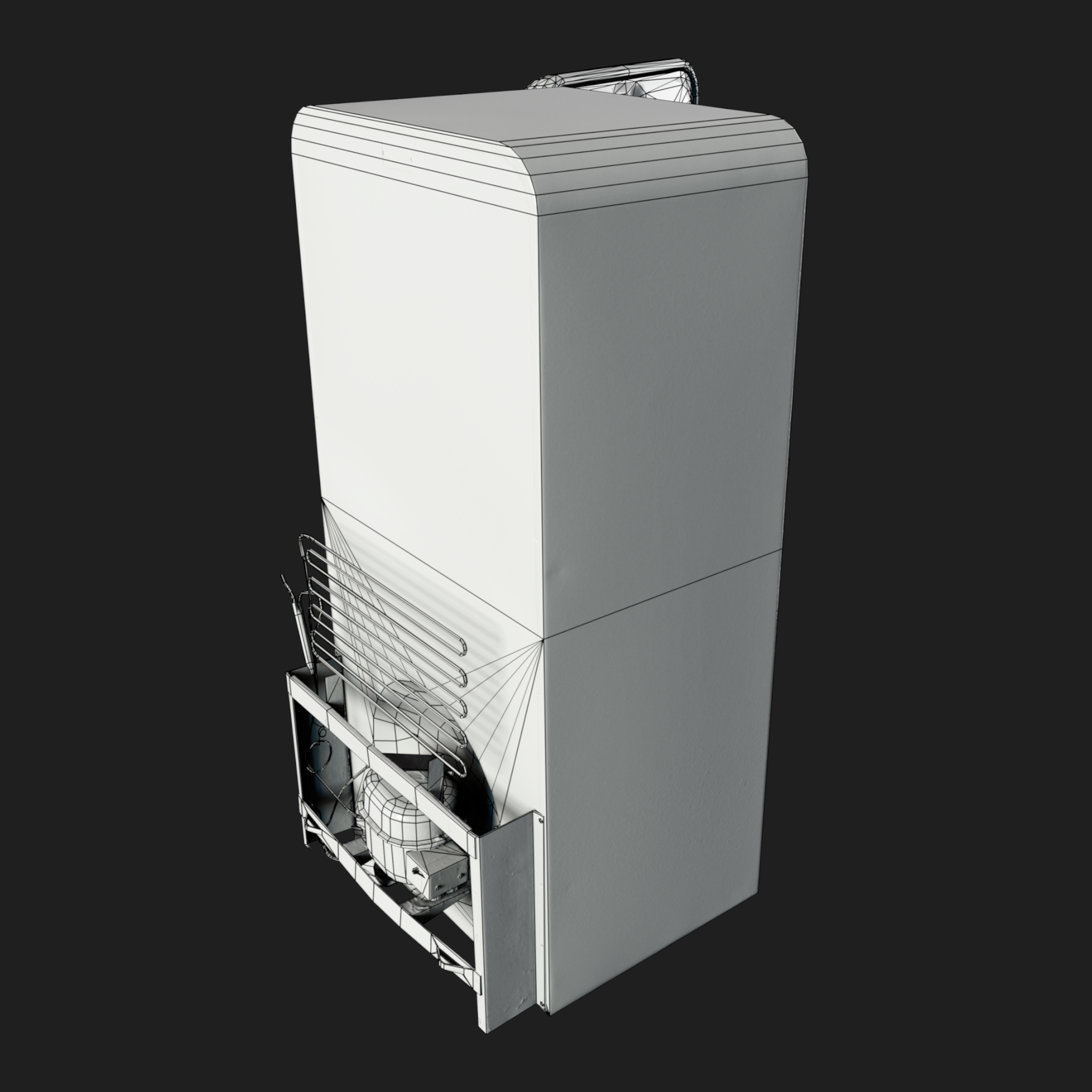 3D Props: Old Fridge