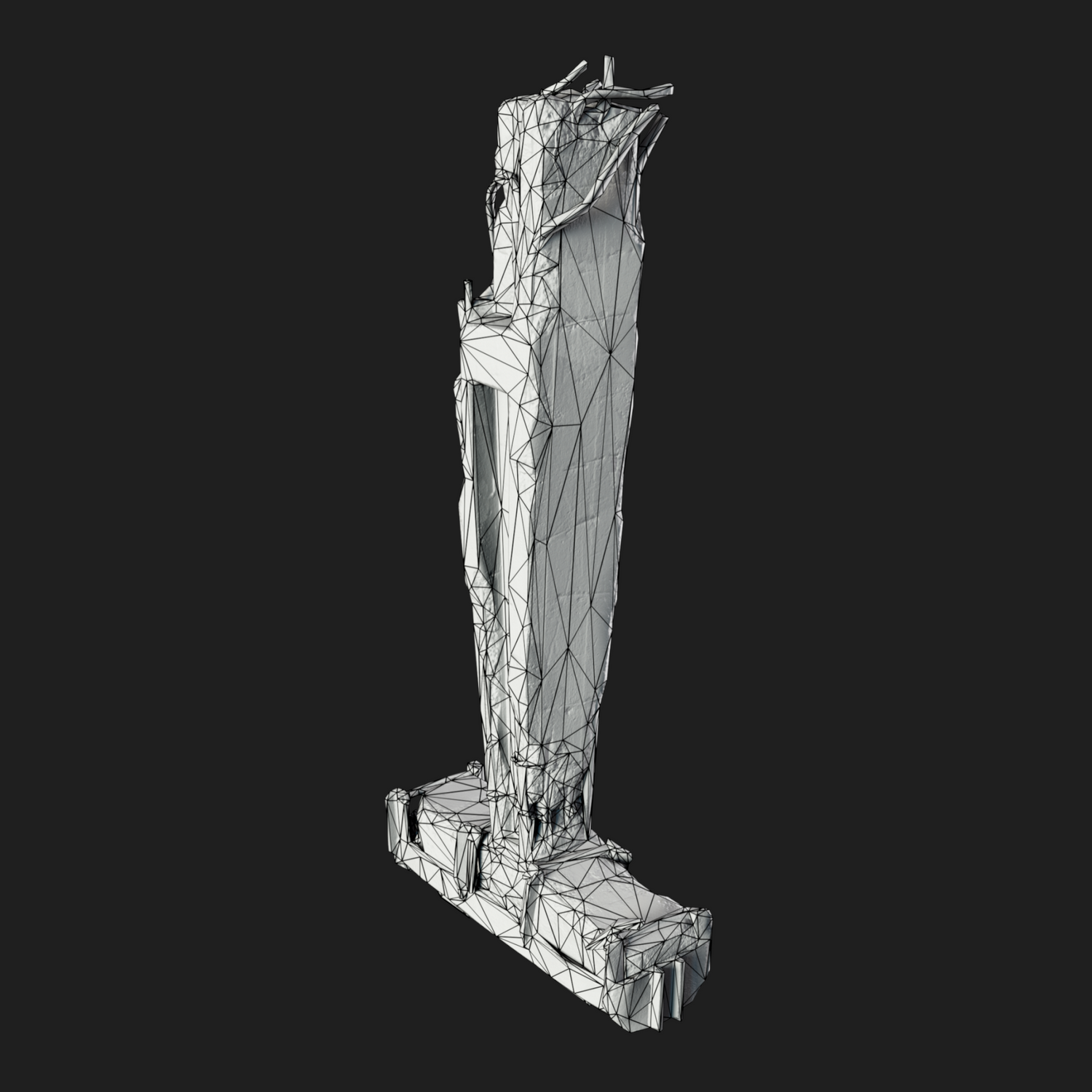 3D Props: Pillar Concrete Reinforced