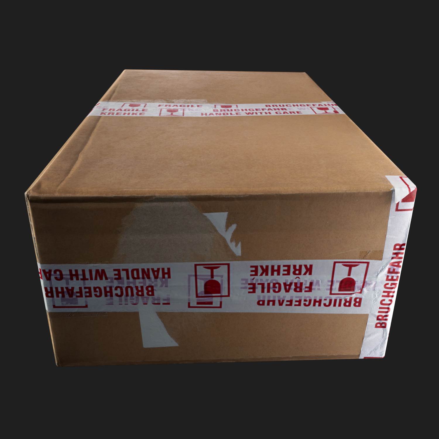 3D Props: Cardboard Package Box