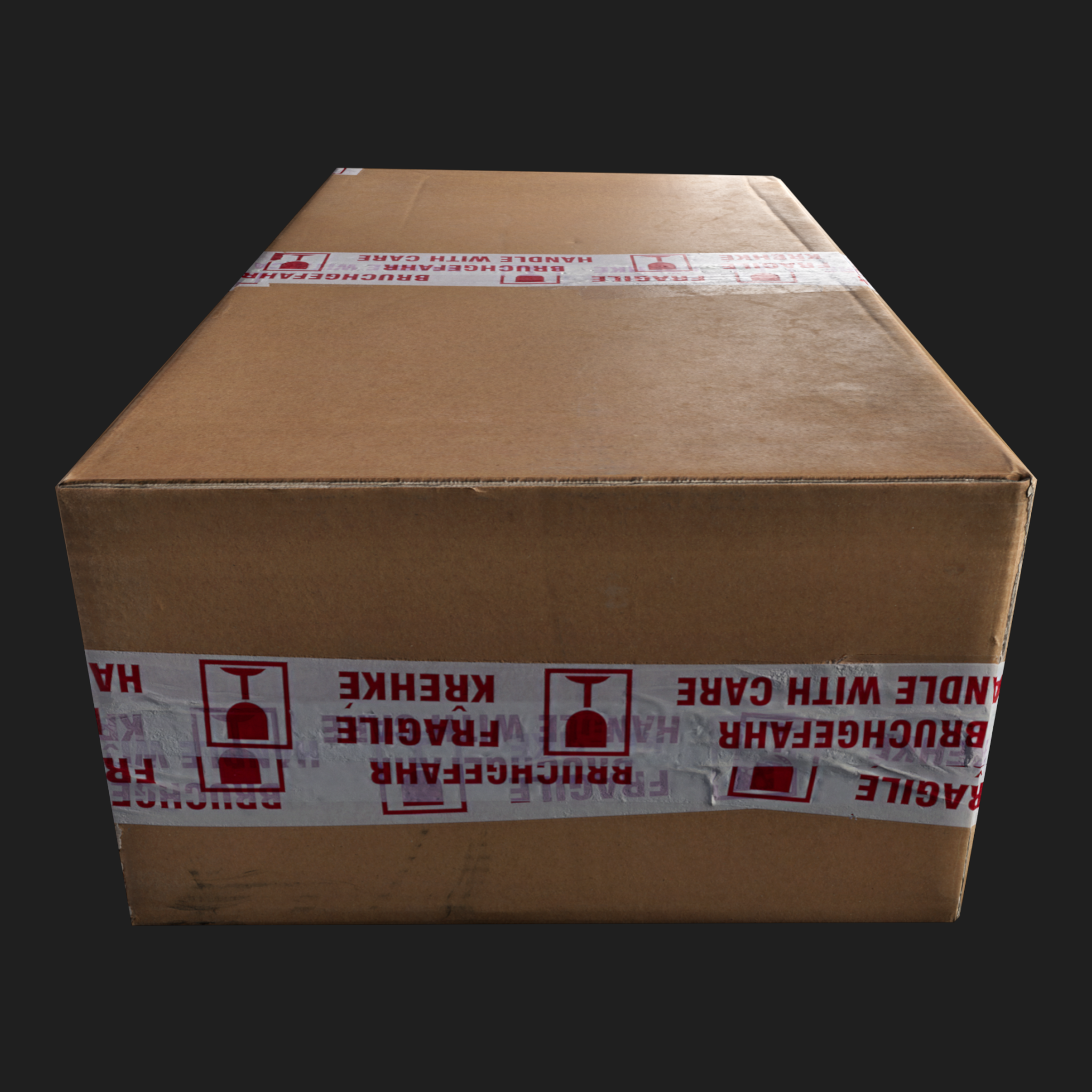 3D Props: Cardboard Package Box