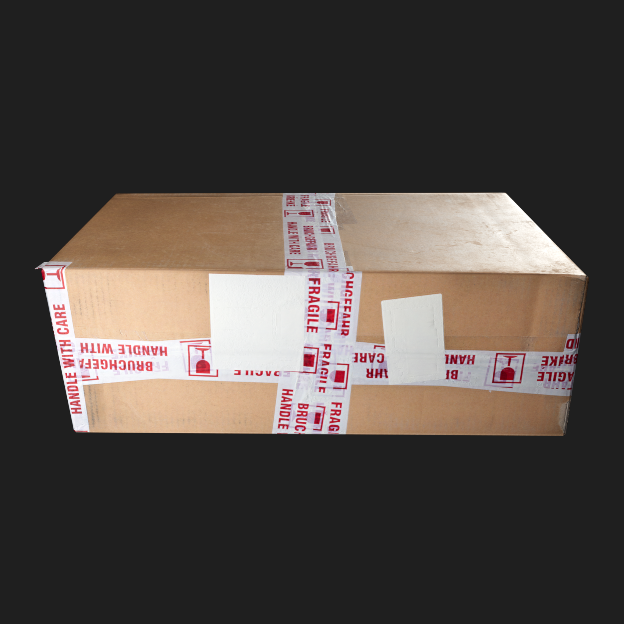 3D Props: Cardboard Package Box