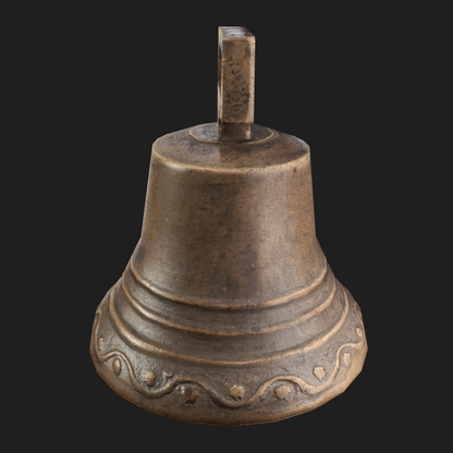 3D Props: Bell Cracked