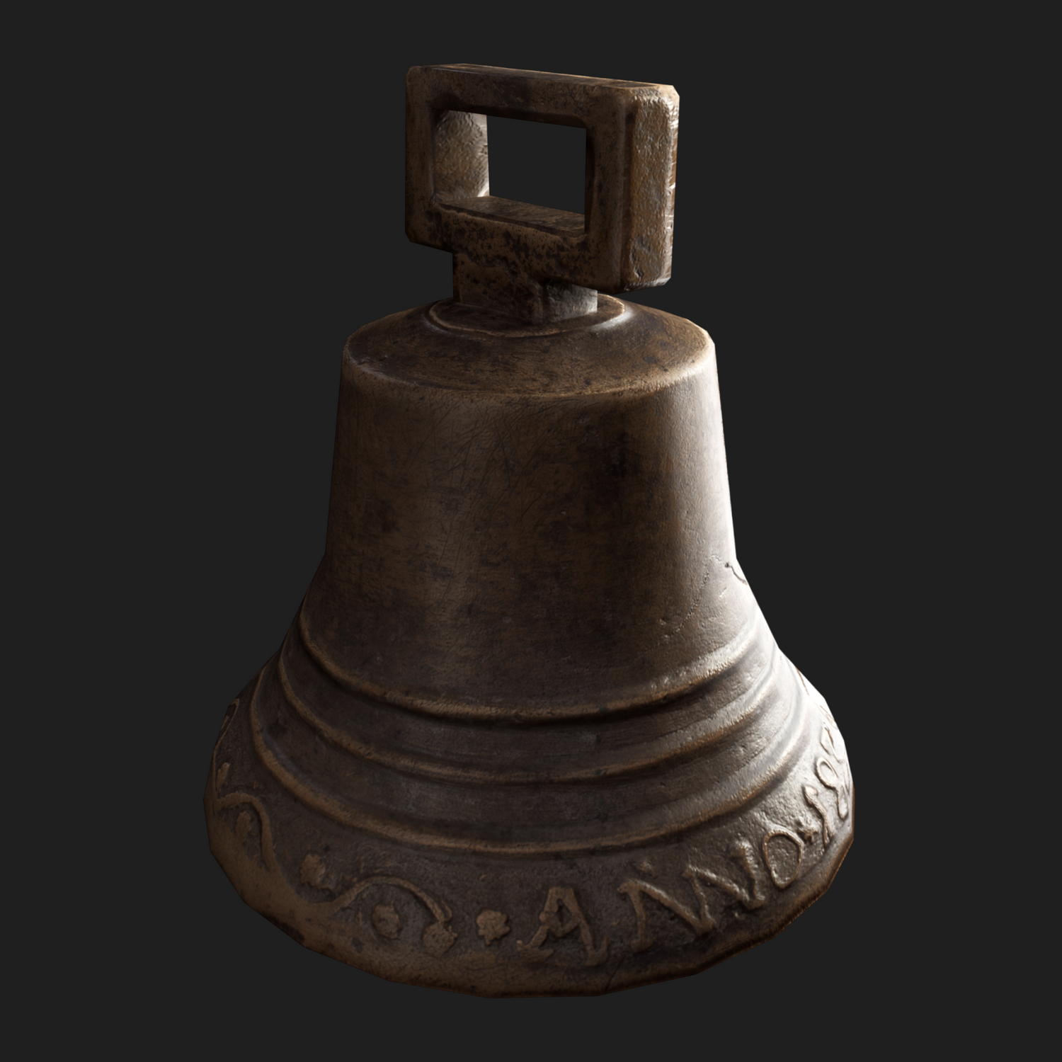 3D Props: Bell Cracked