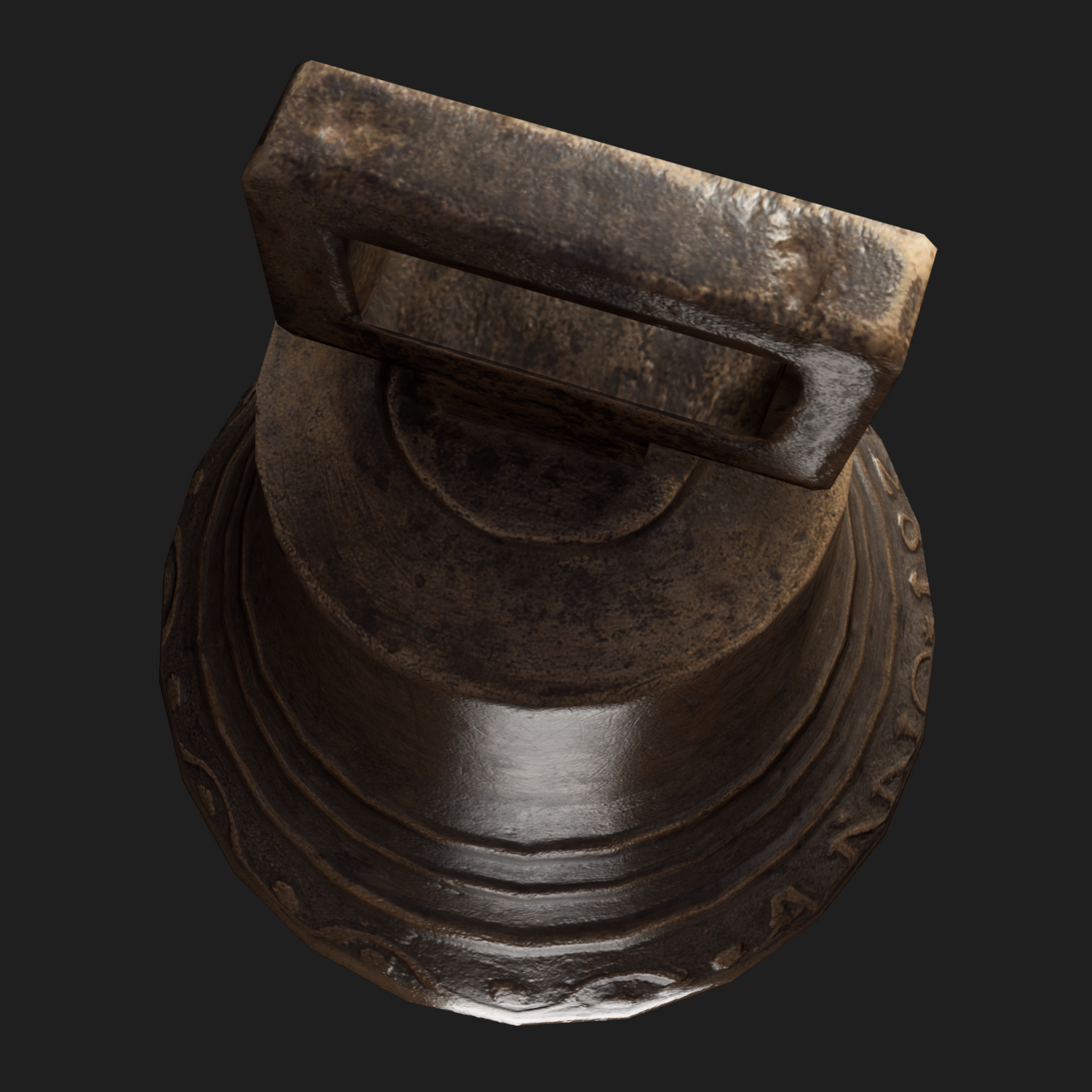 3D Props: Bell Cracked