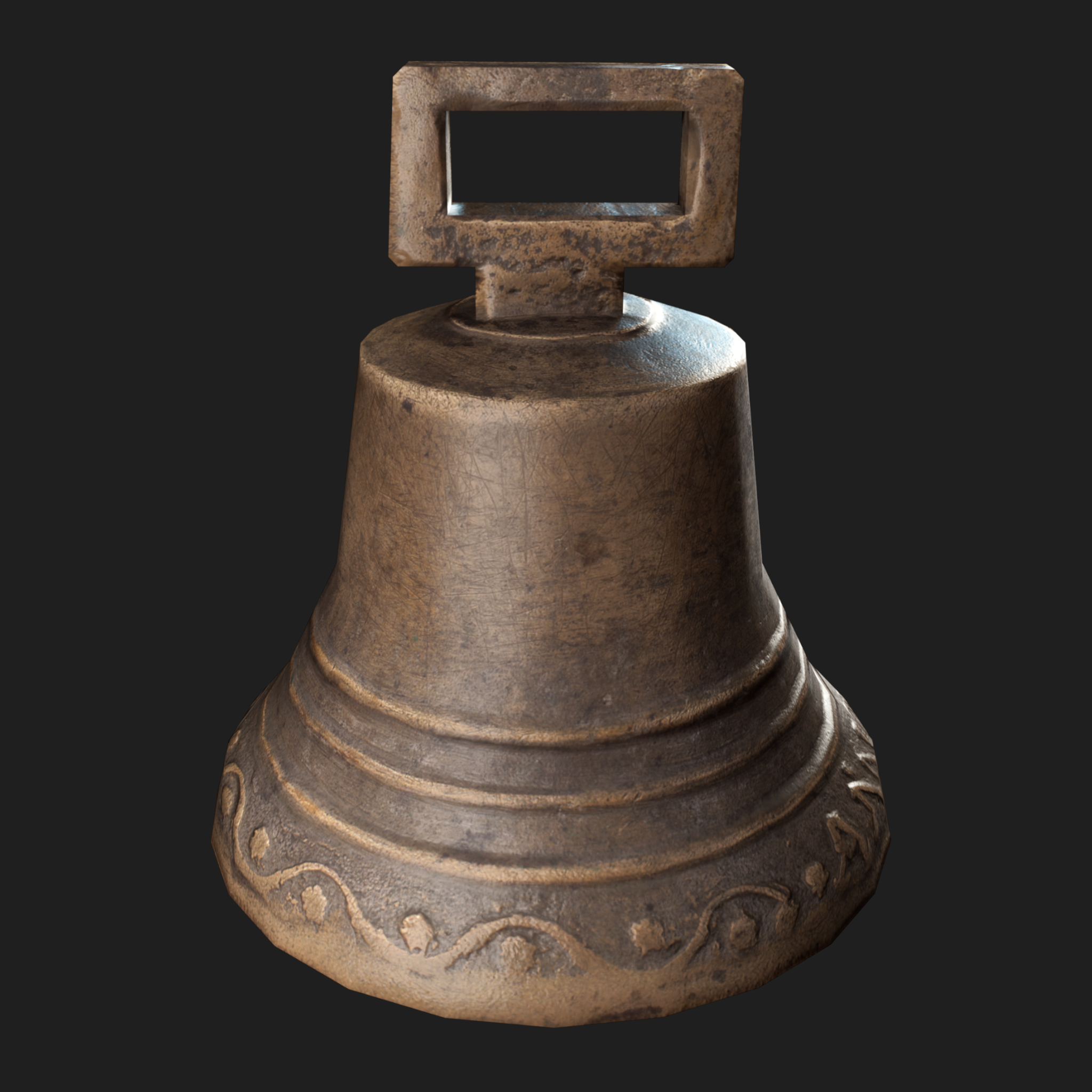 3D Props: Bell Cracked