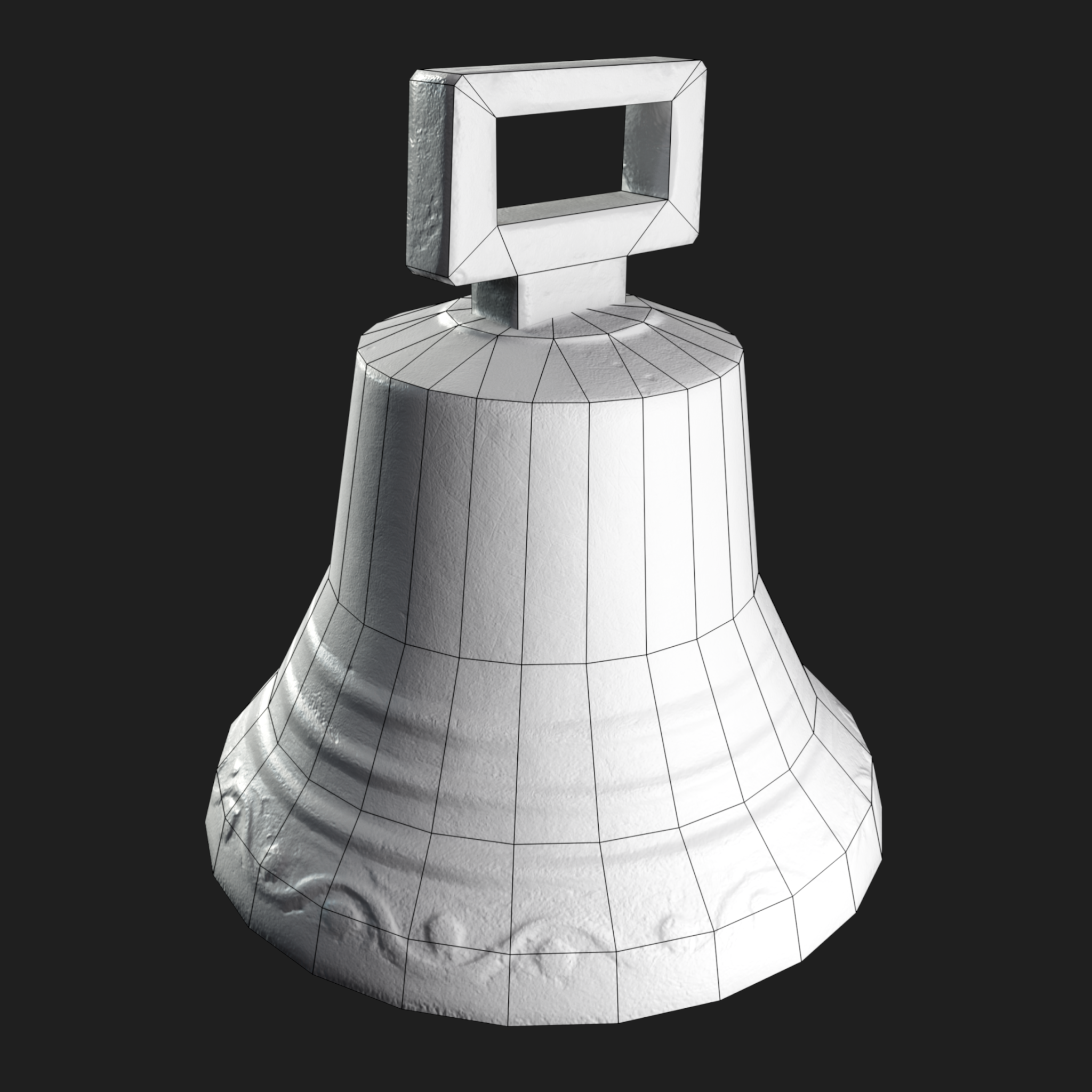 3D Props: Bell Cracked