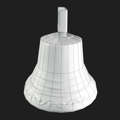 3D Props: Bell Cracked