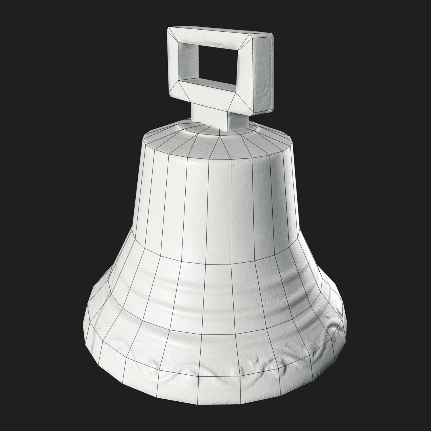 3D Props: Bell Cracked