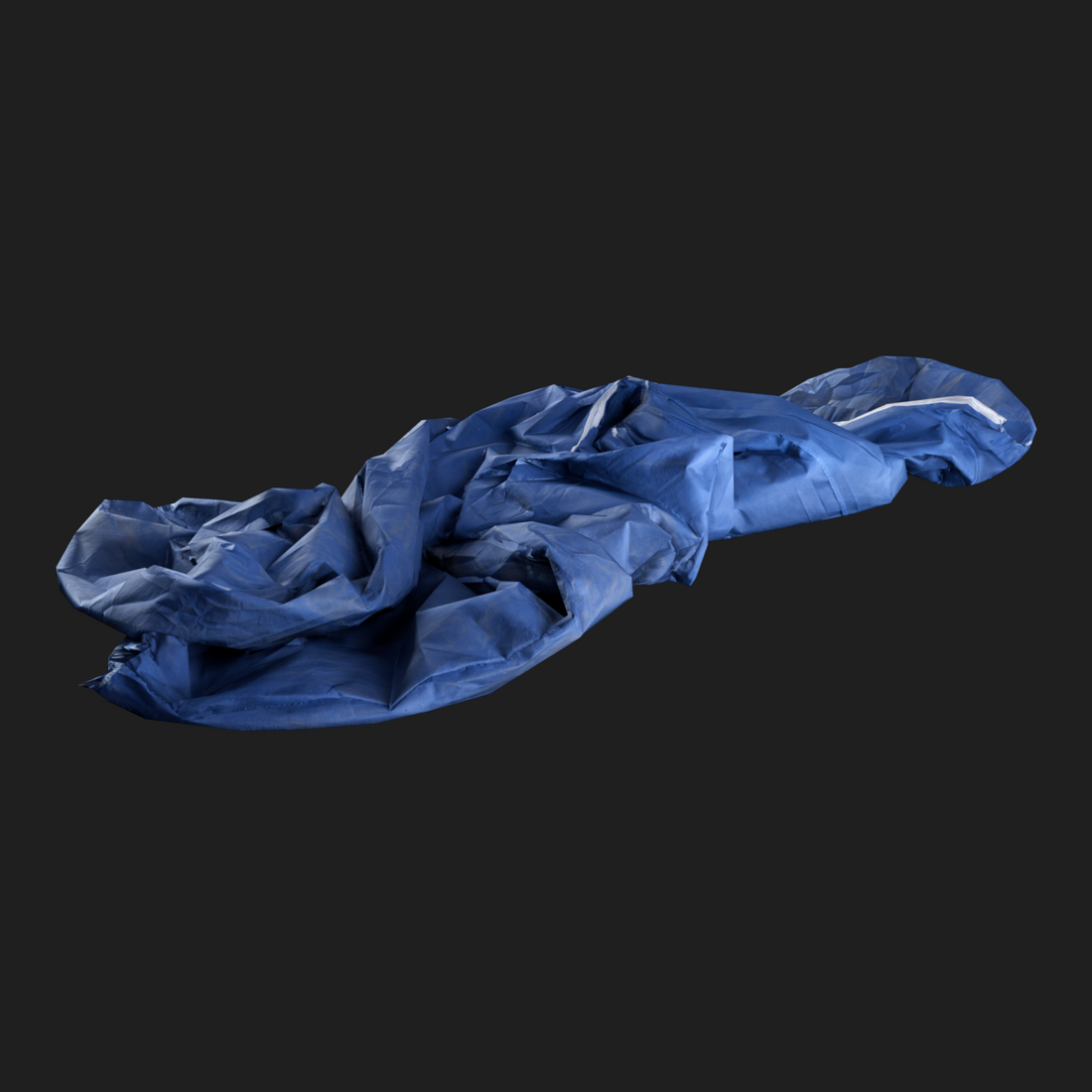 3D Wrinkled Medical Protective Suite