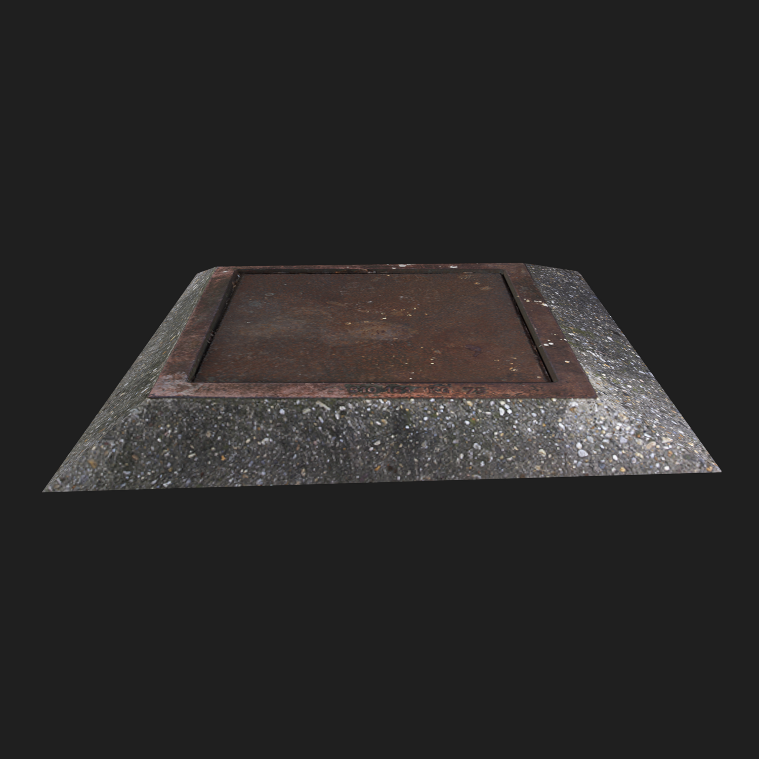 3D Props: Square Sewer Cover