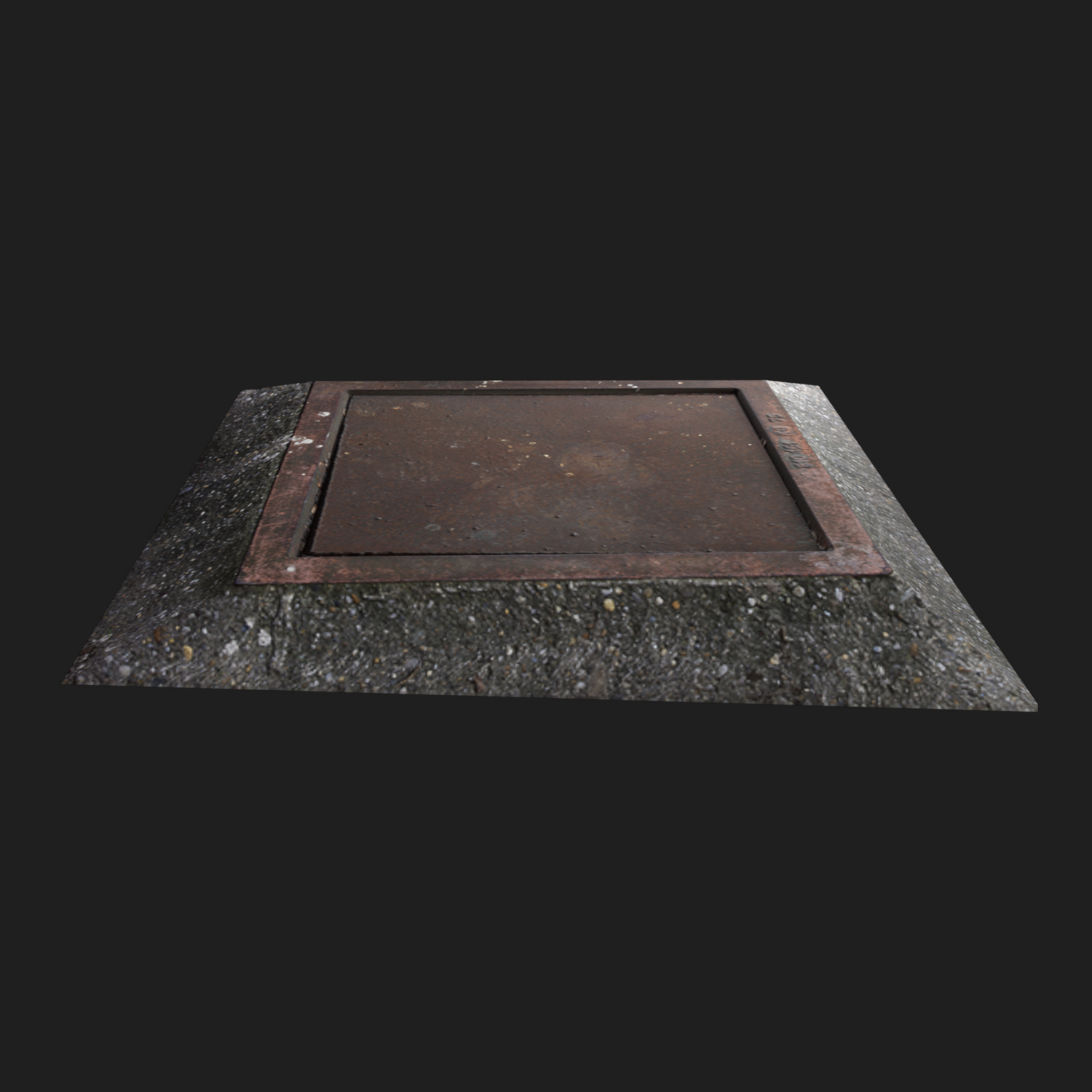 3D Props: Square Sewer Cover