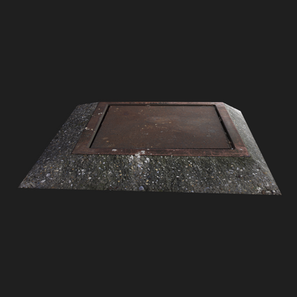 3D Props: Square Sewer Cover