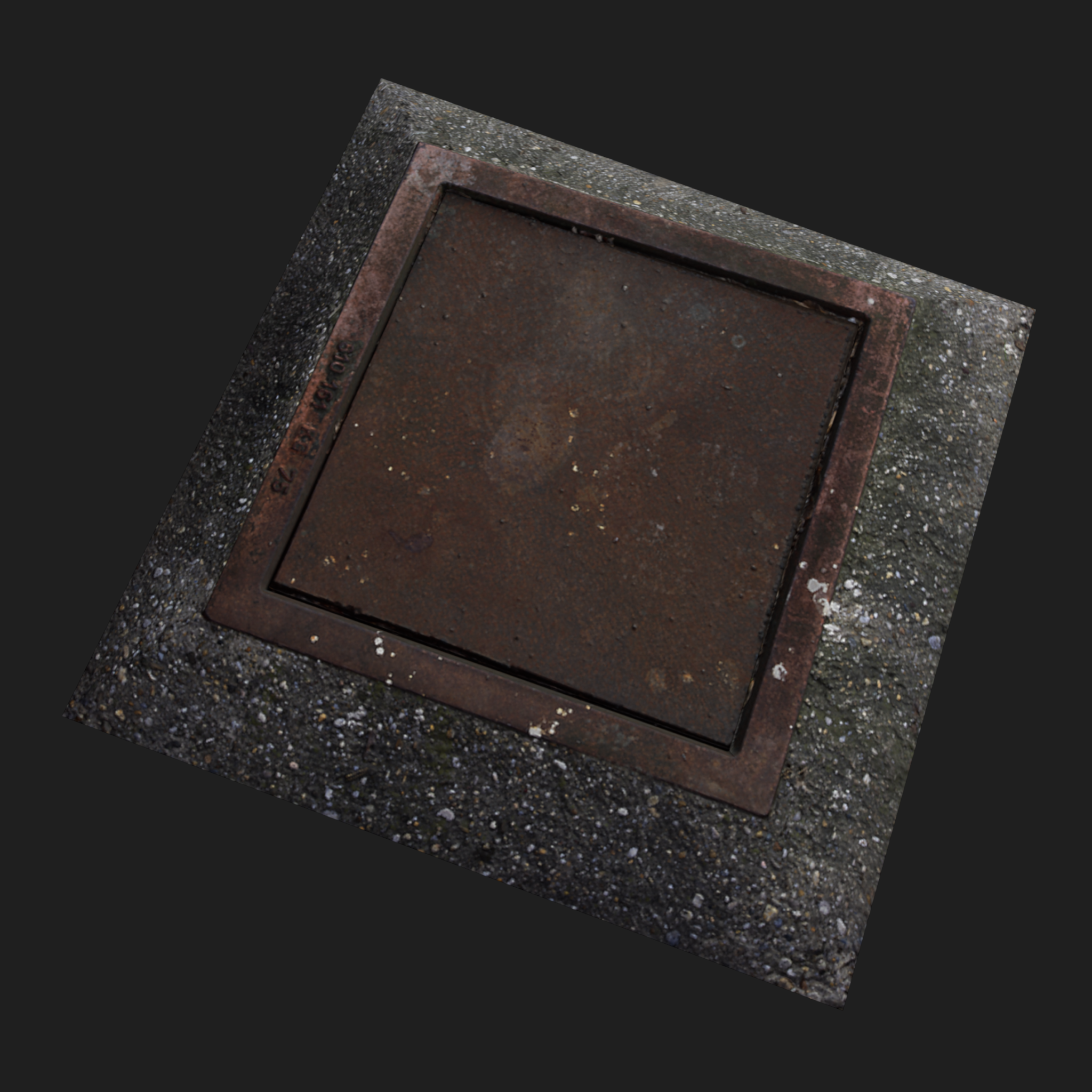 3D Props: Square Sewer Cover