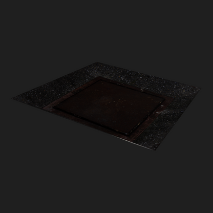 3D Props: Square Sewer Cover