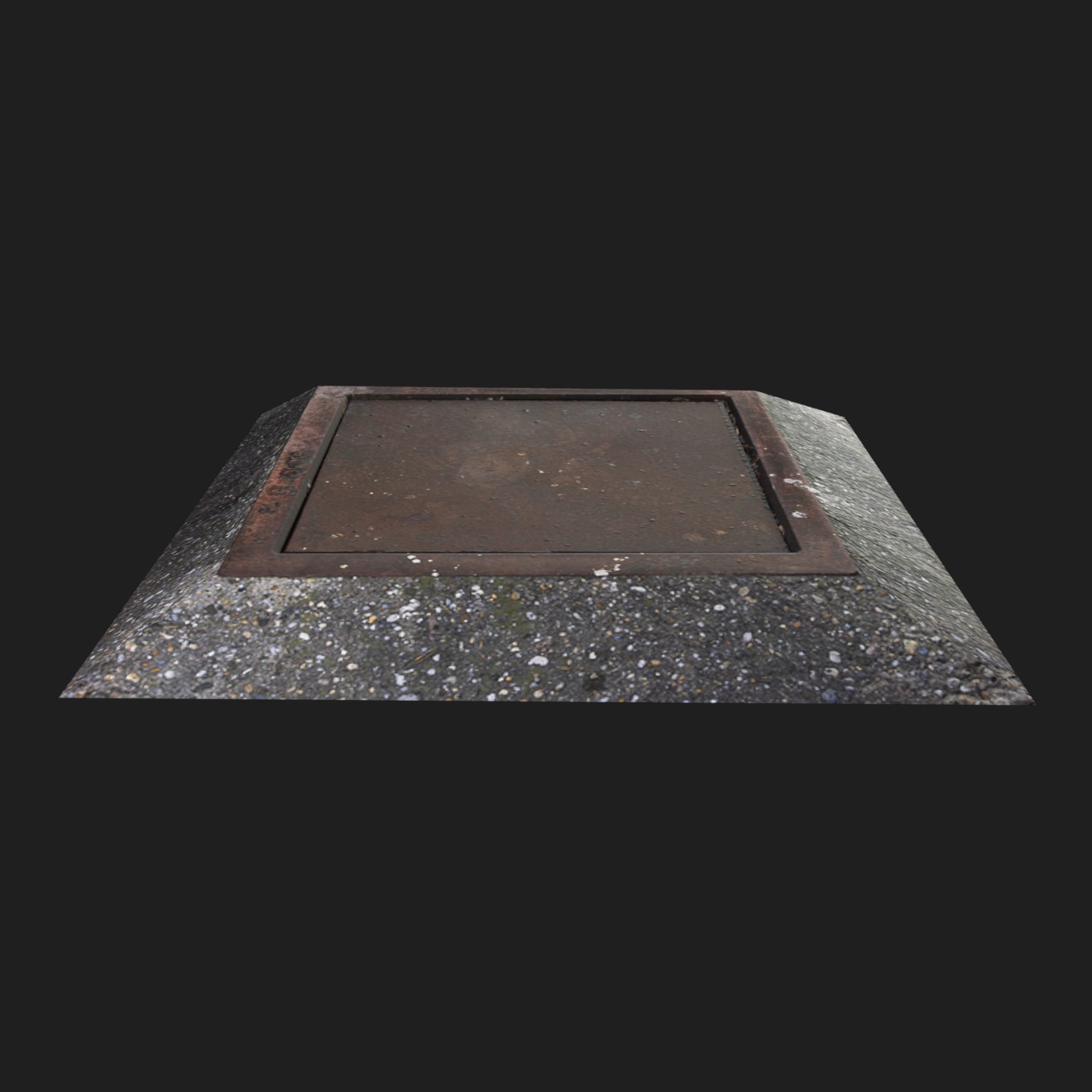 3D Props: Square Sewer Cover