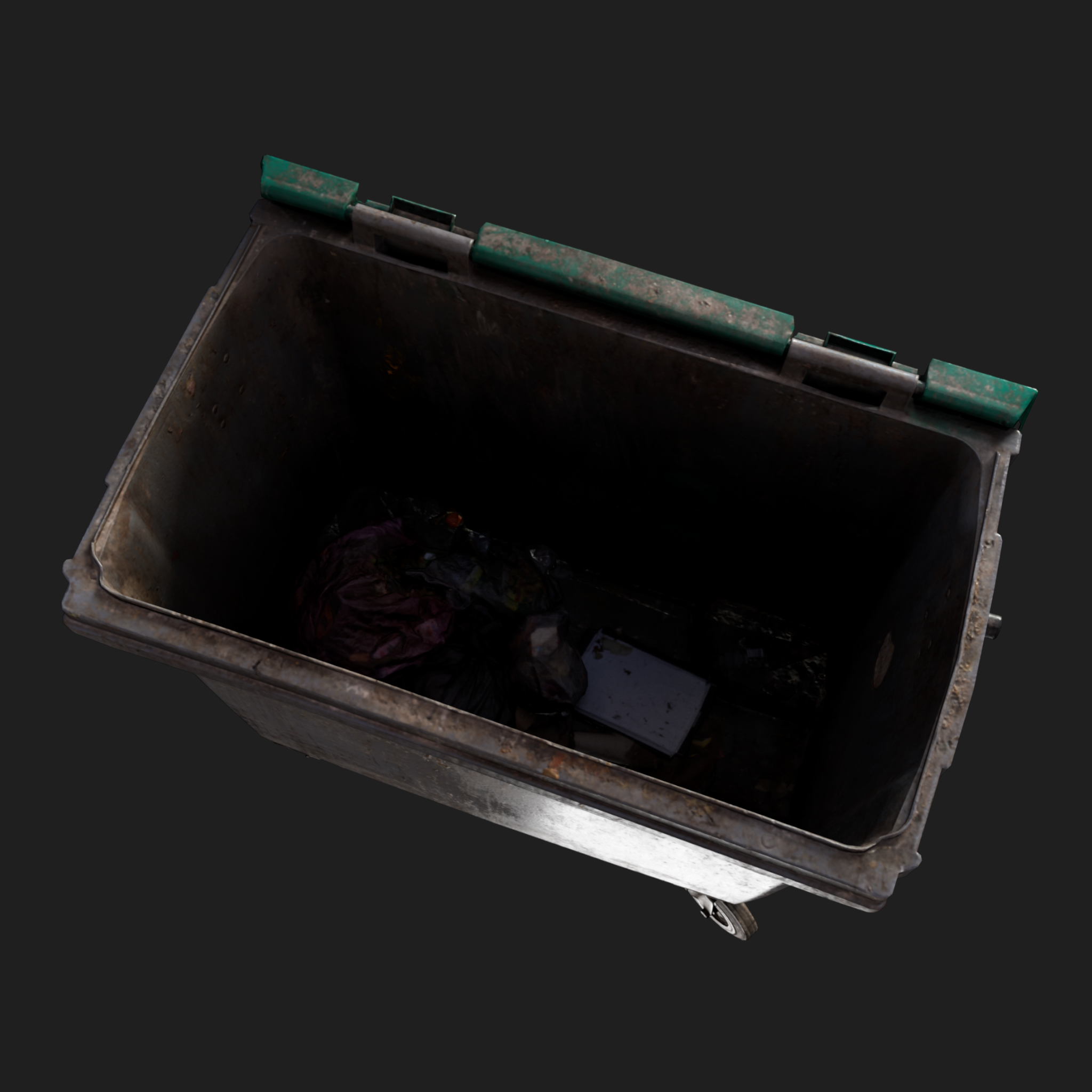 3D Props: Trash Bin