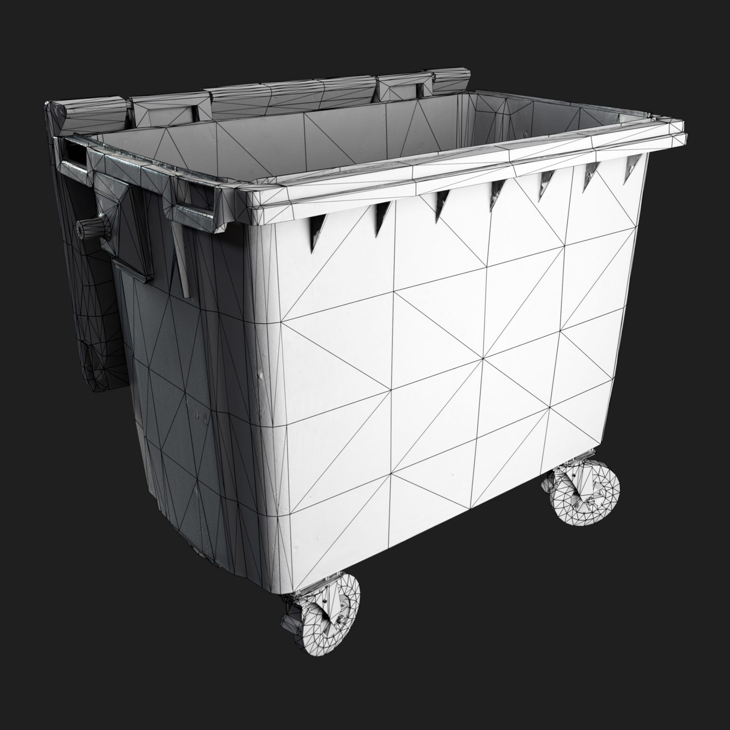 3D Props: Trash Bin