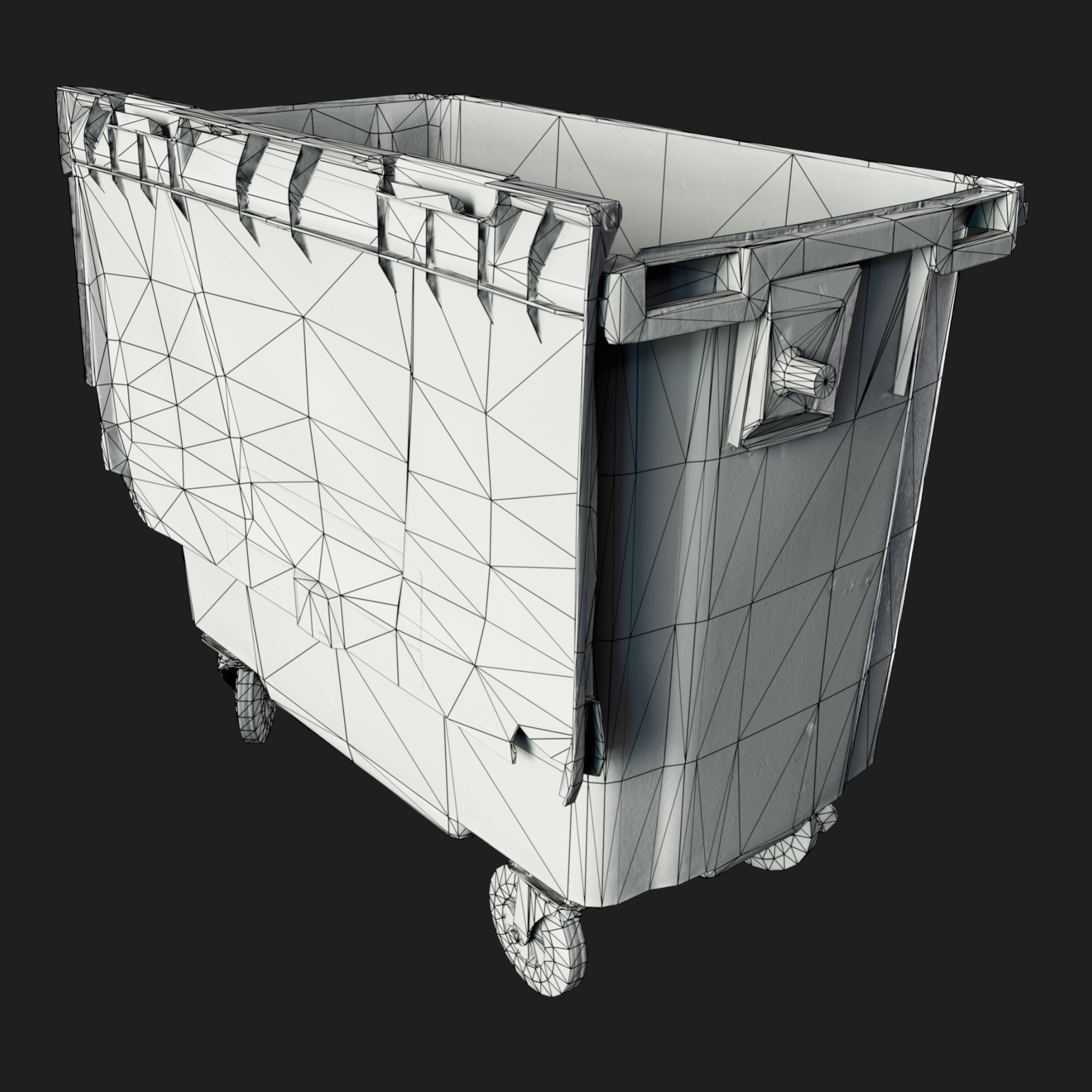 3D Props: Trash Bin