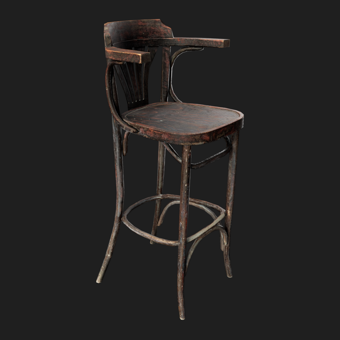 High-quality 3D model of Chair Bar