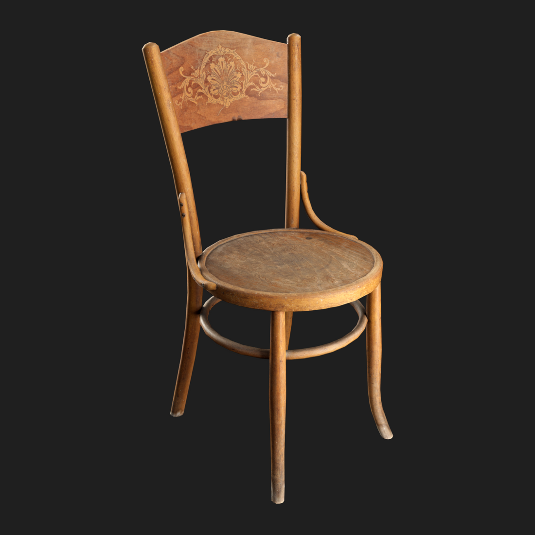 3D Furniture: Wooden Chair