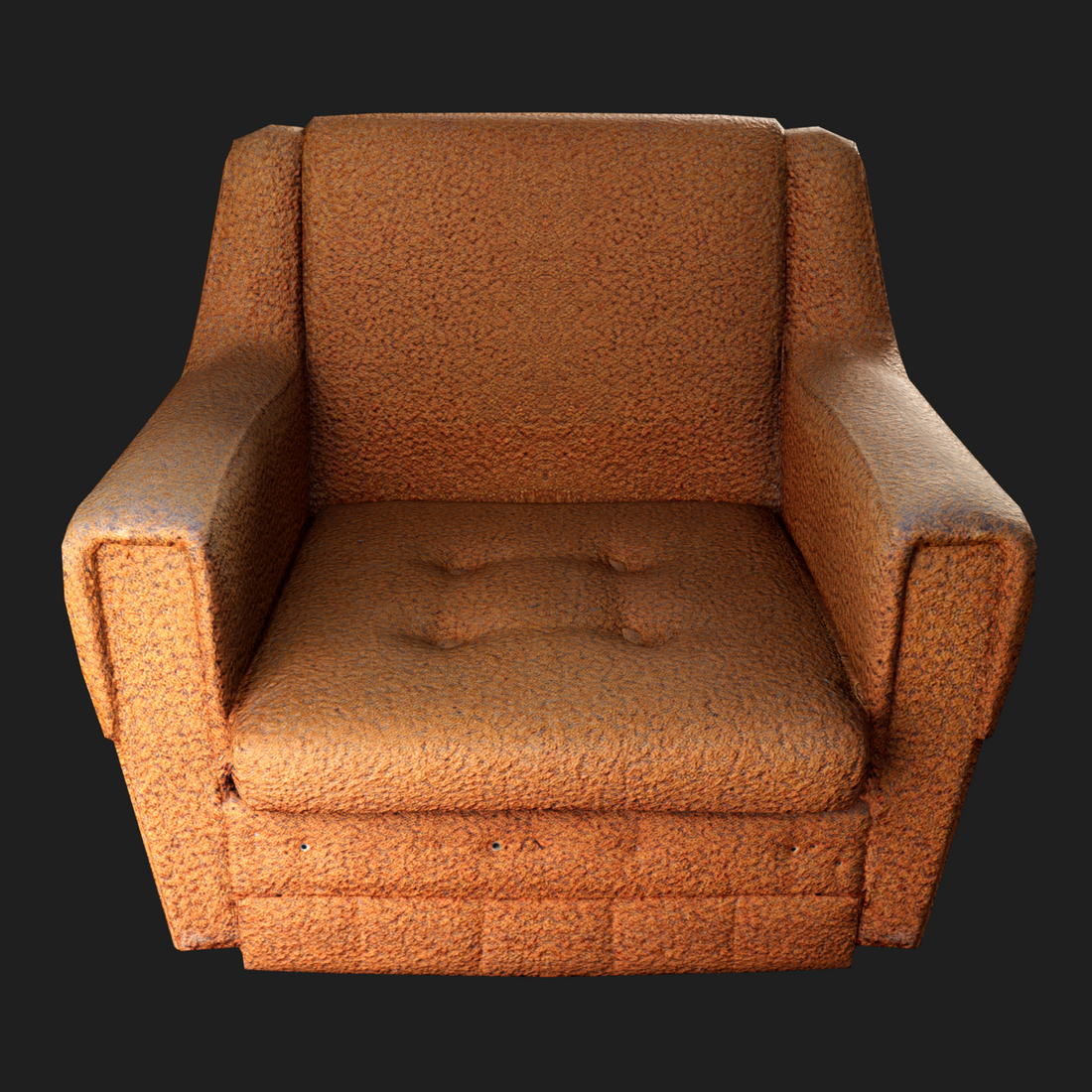 3D Furniture: Fabric Armchair