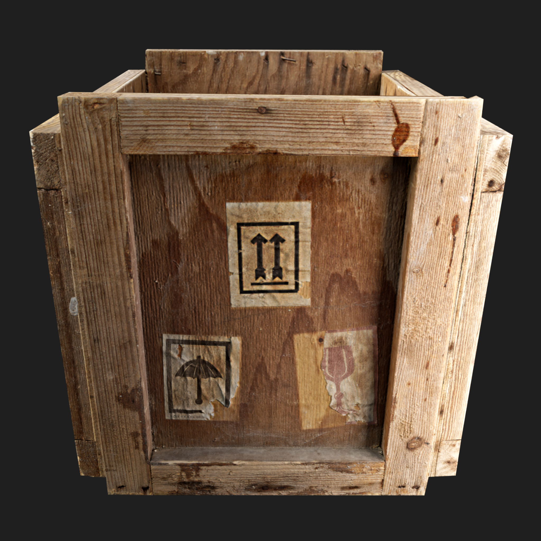 3D Props: Wooden Crate