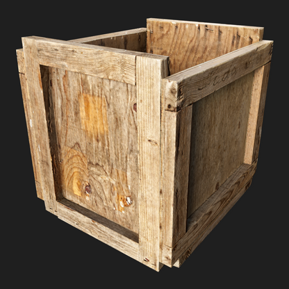 3D Props: Wooden Crate