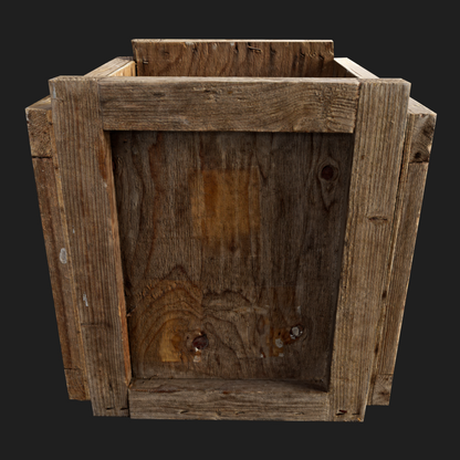 3D Props: Wooden Crate