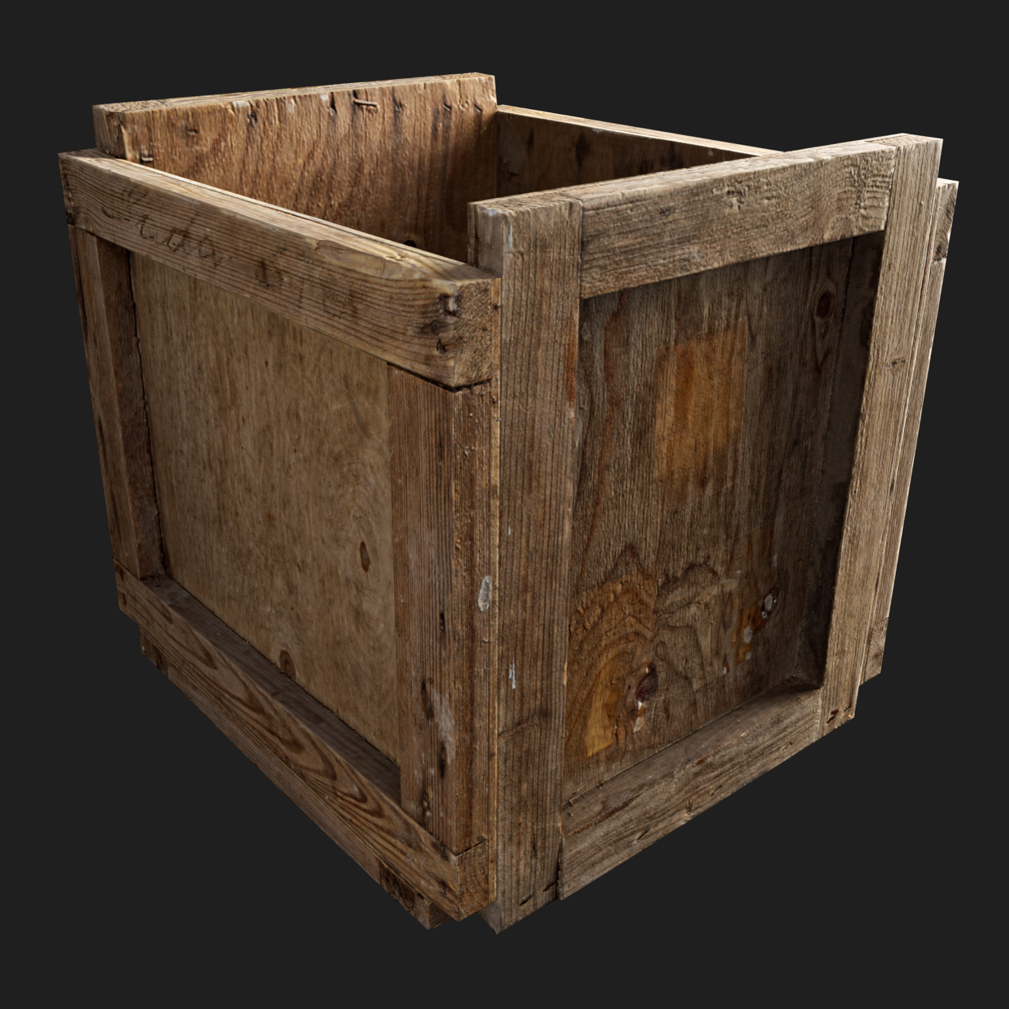 3D Props: Wooden Crate