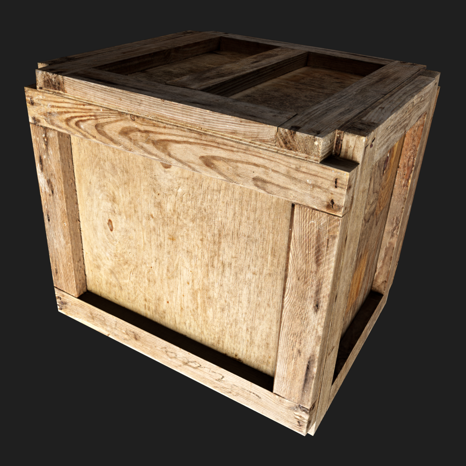 3D Props: Wooden Crate