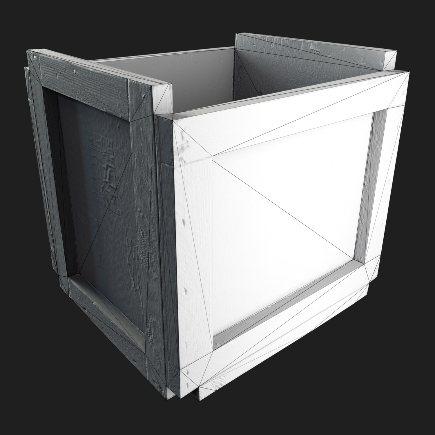 3D Props: Wooden Crate