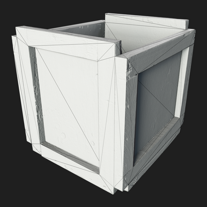 3D Props: Wooden Crate