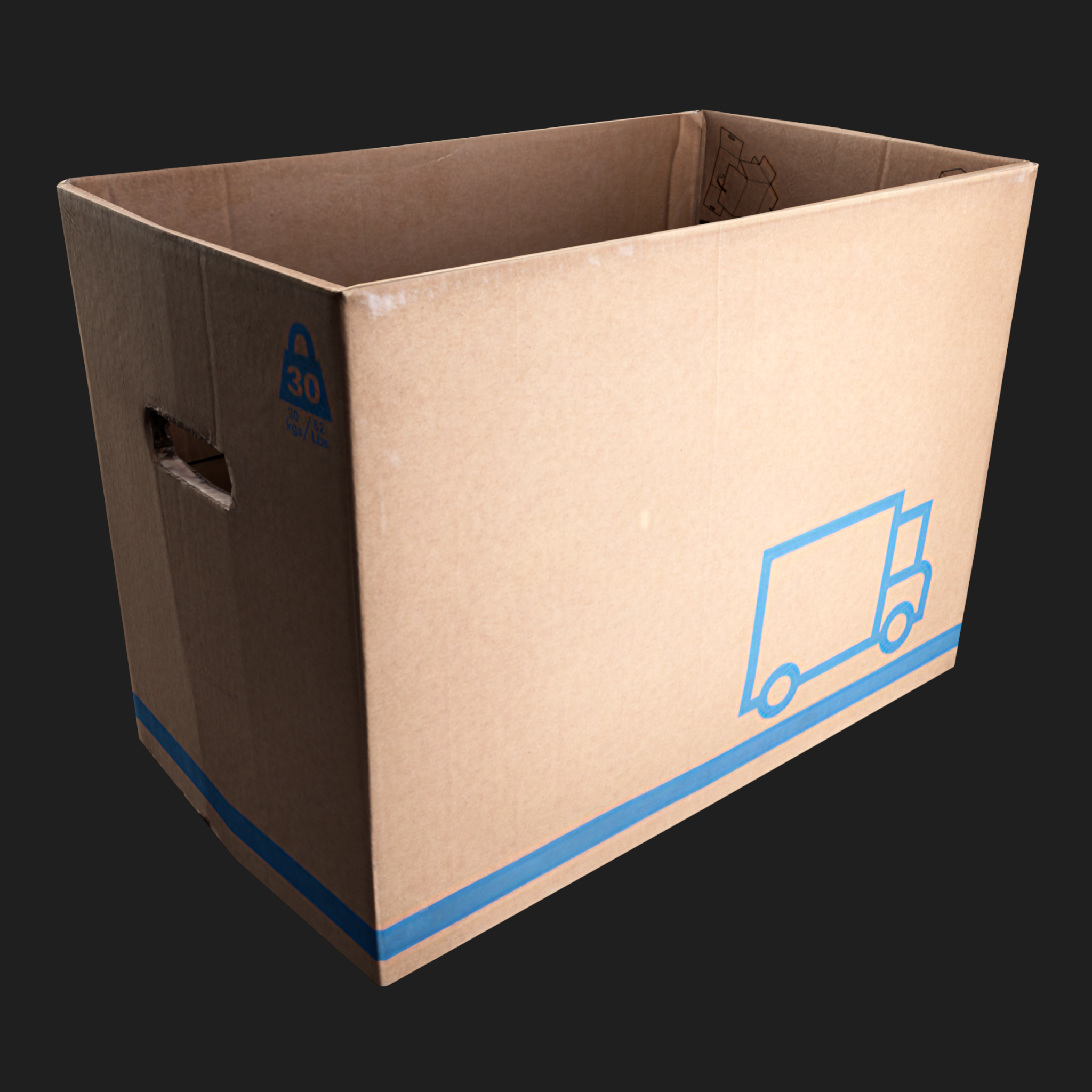 3D Props: Cardboard Box IKEA