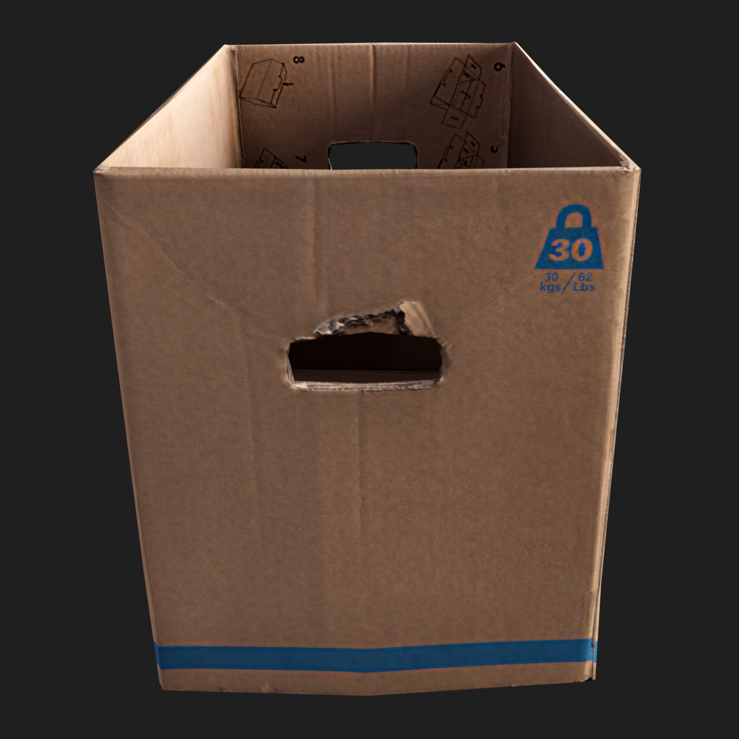 3D Props: Cardboard Box IKEA