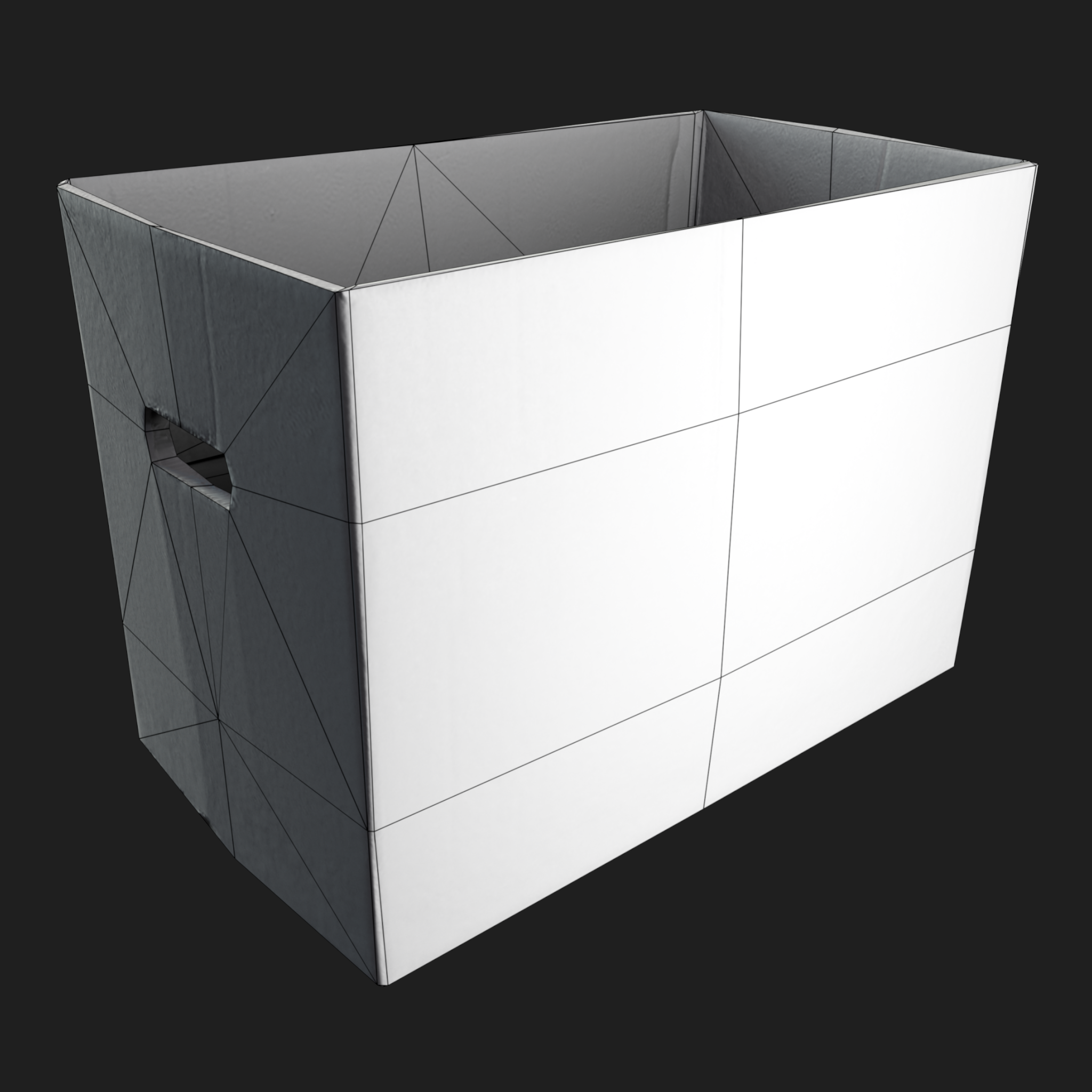 3D Props: Cardboard Box IKEA