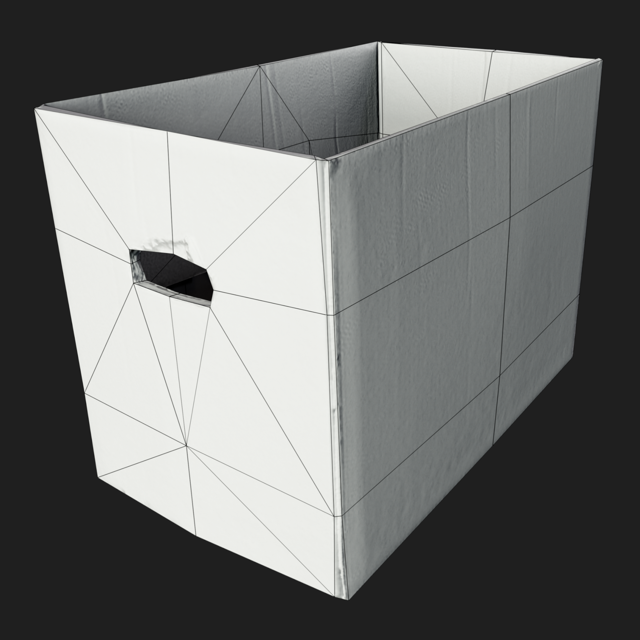 3D Props: Cardboard Box IKEA