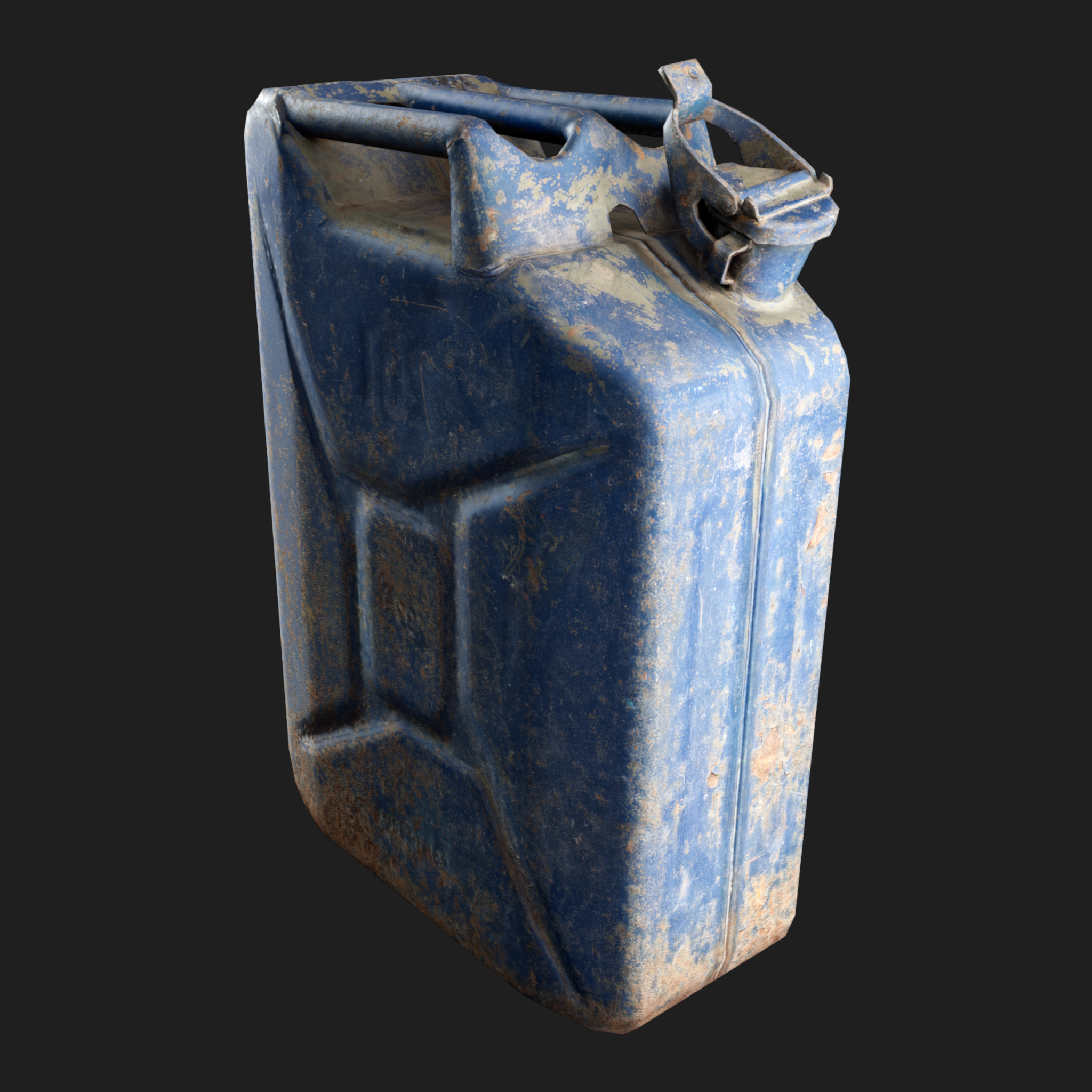 3D Props: Canister Fuel Blue