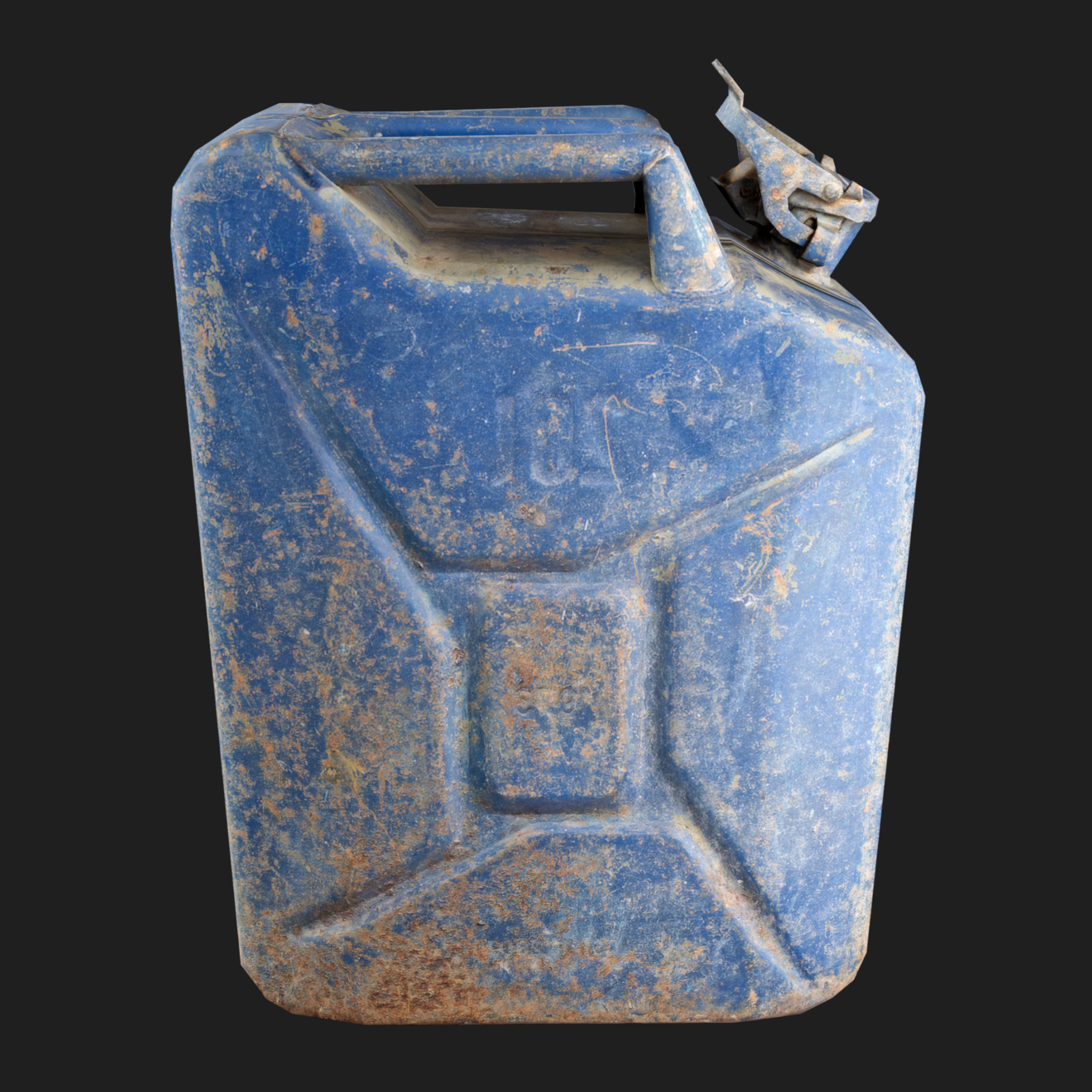 3D Props: Canister Fuel Blue