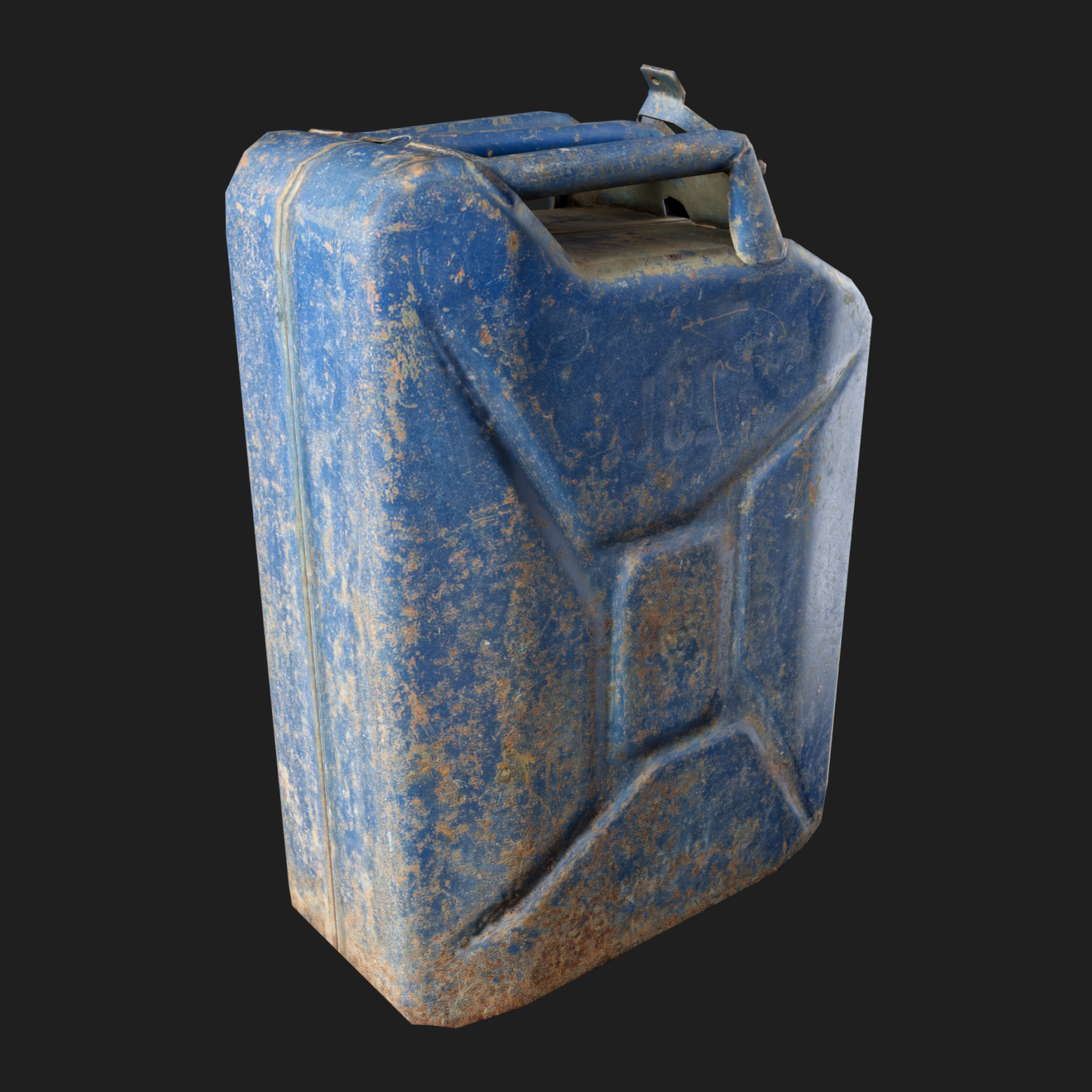 3D Props: Canister Fuel Blue