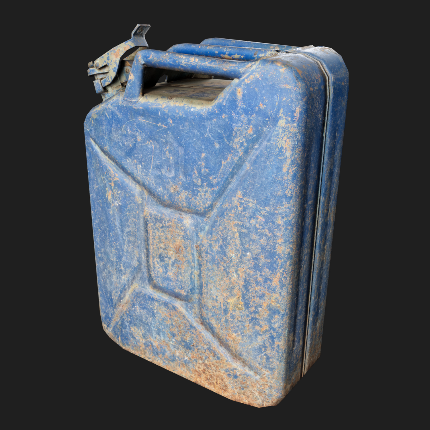 3D Props: Canister Fuel Blue