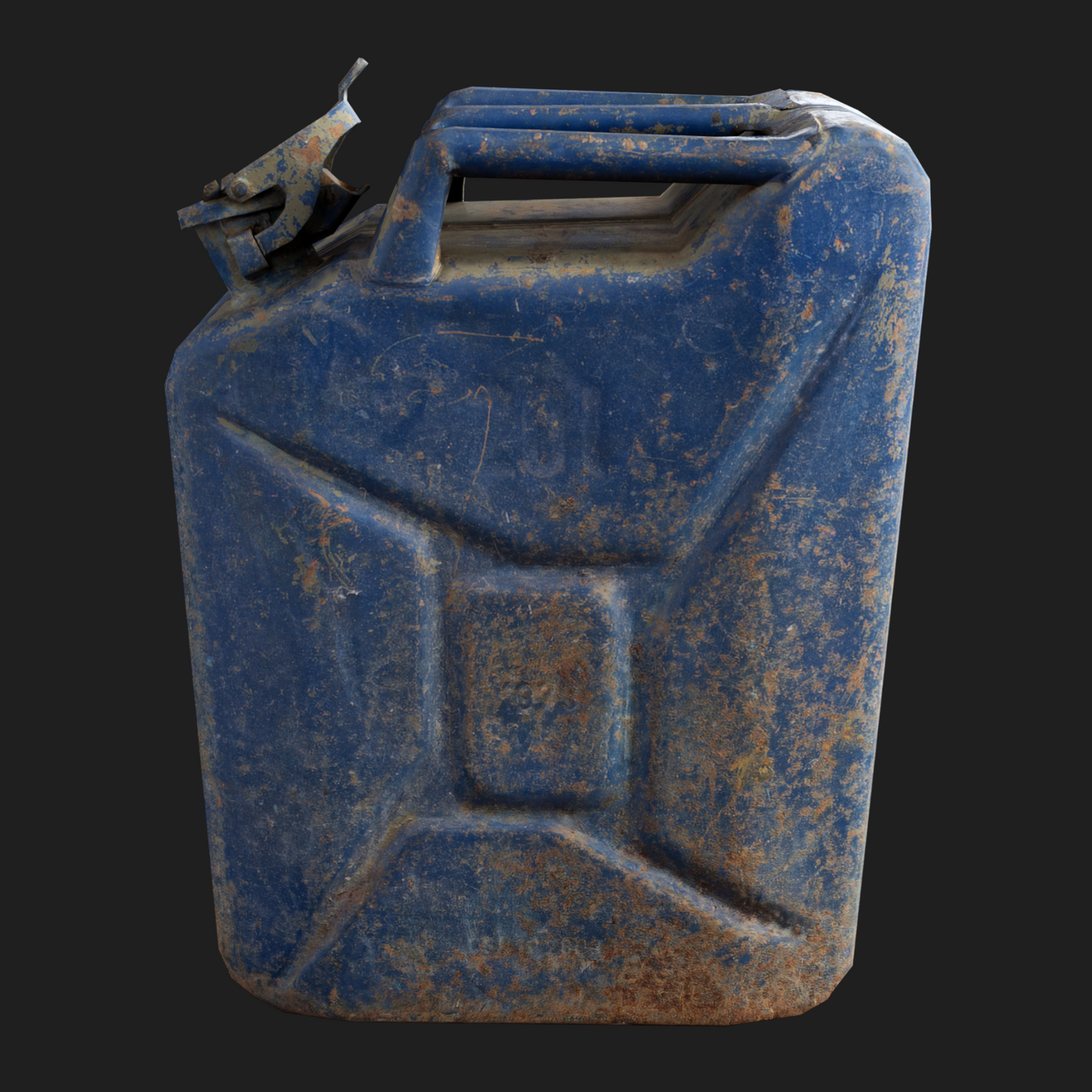 3D Props: Canister Fuel Blue