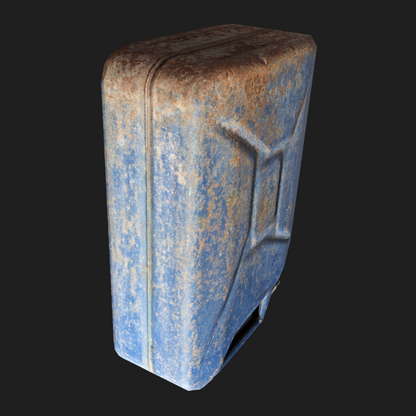 3D Props: Canister Fuel Blue